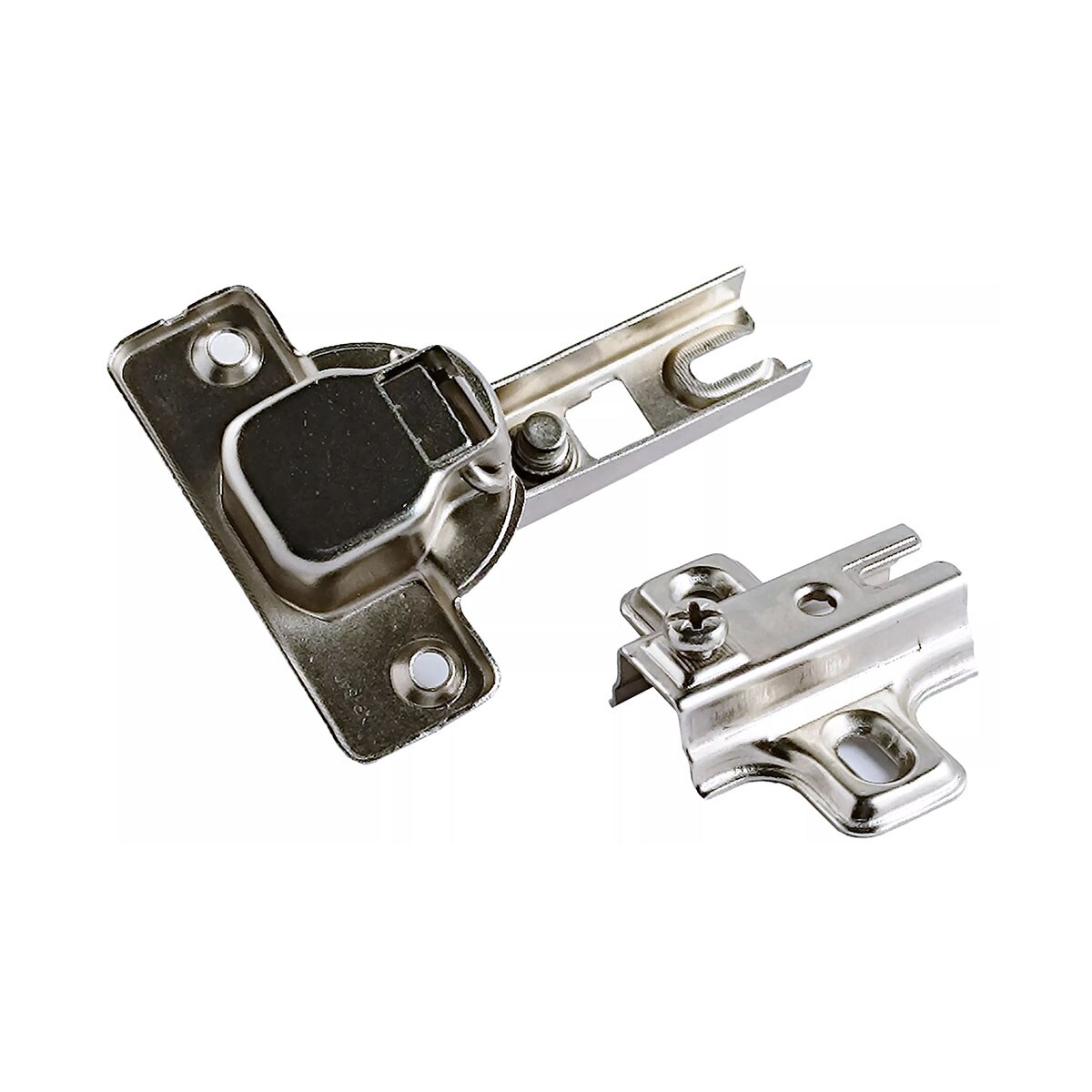 2 Dobradiças de Copo 35 mm para Porta em Linha Zincado-4