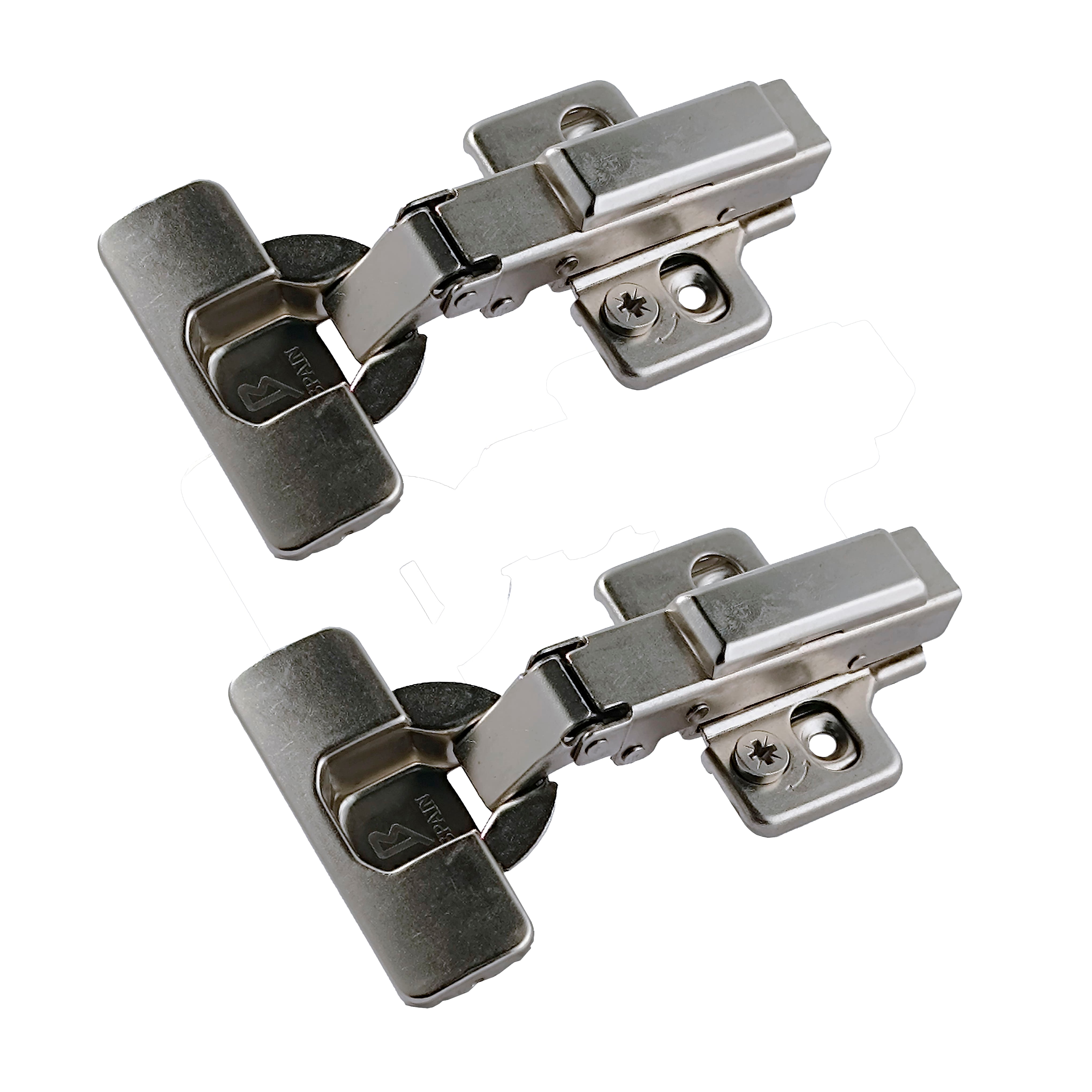 Imagem 0 de 2 Dobradiças de Copo Clip 35 mm com Travão e Ajuste Triplo