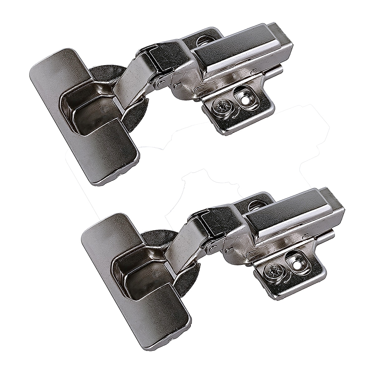 Imagem 0 de 2 Dobradiças de Copo Clip Super Angulares 35 mm com Travão e Ajuste Triplo