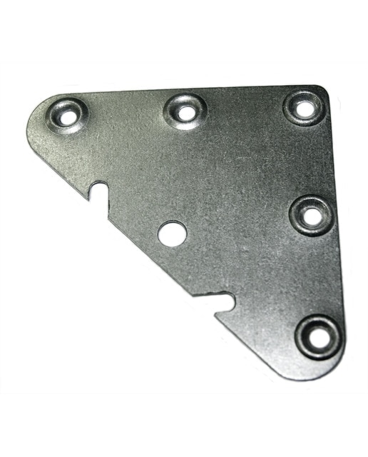 2 Peças Esquadro Fixação - 61104 - 65x65 mm Zinco-1