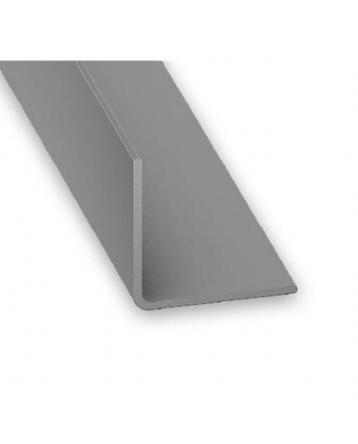 Perfil Ángulo PVC 2 m Gris-1