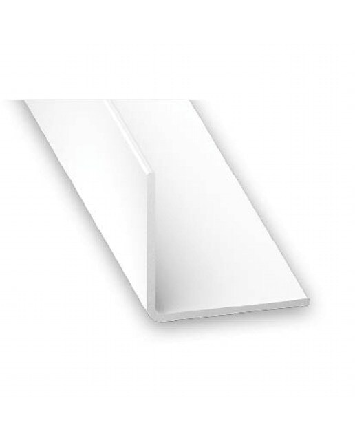 Perfil Ángulo PVC 1 m Blanco-1