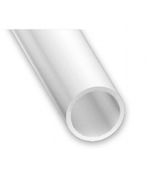 Perfil Tubo Redondo PVC 1 m 1