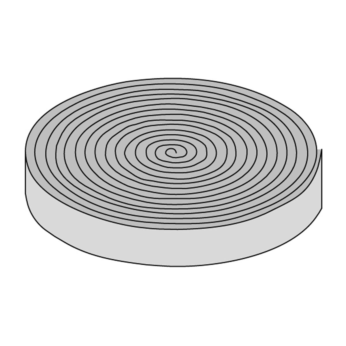 Cinta Persiana Bicolor 6 m Blanco / Gris-3