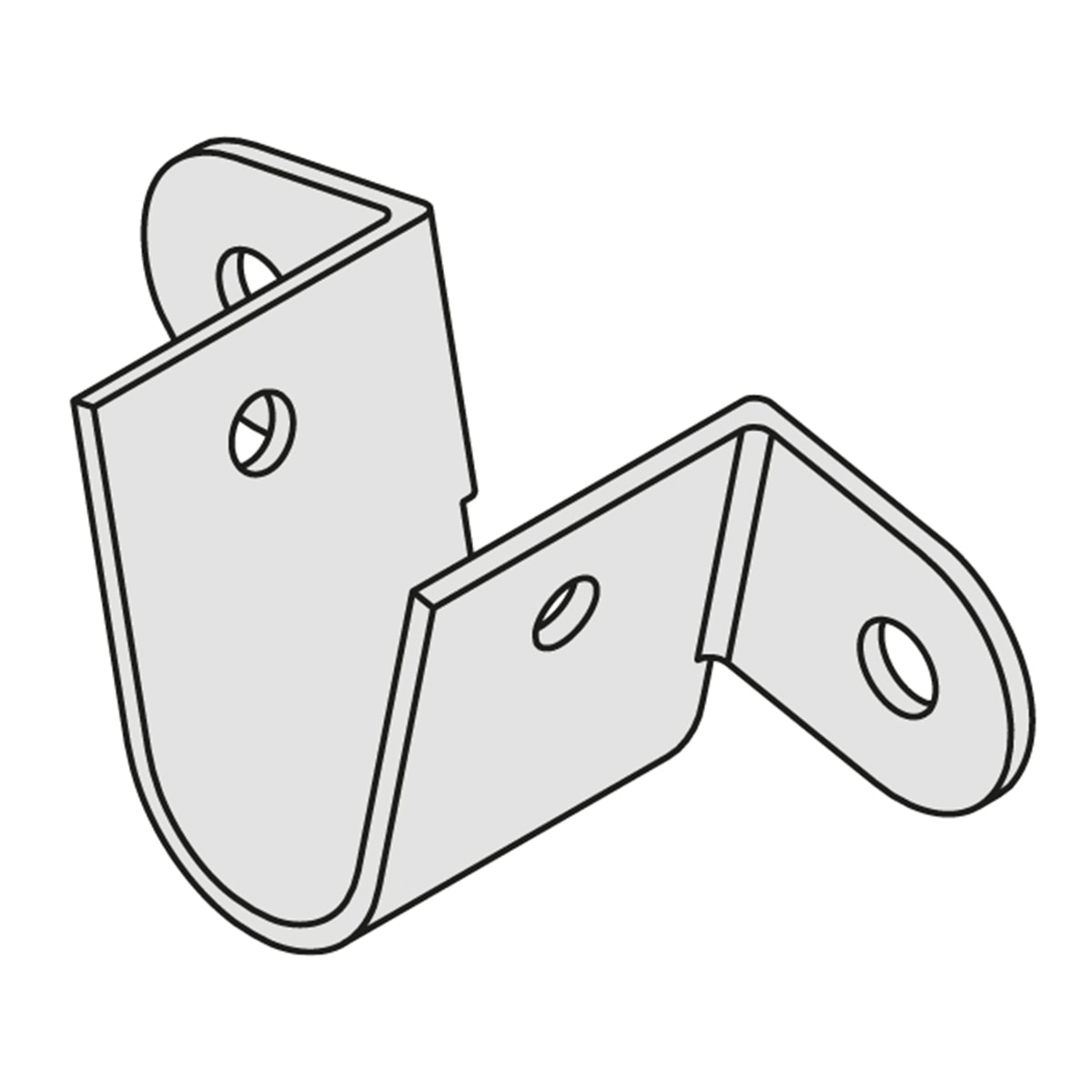 Soporte de Pincho para Persianas 2 Uds Acero-3