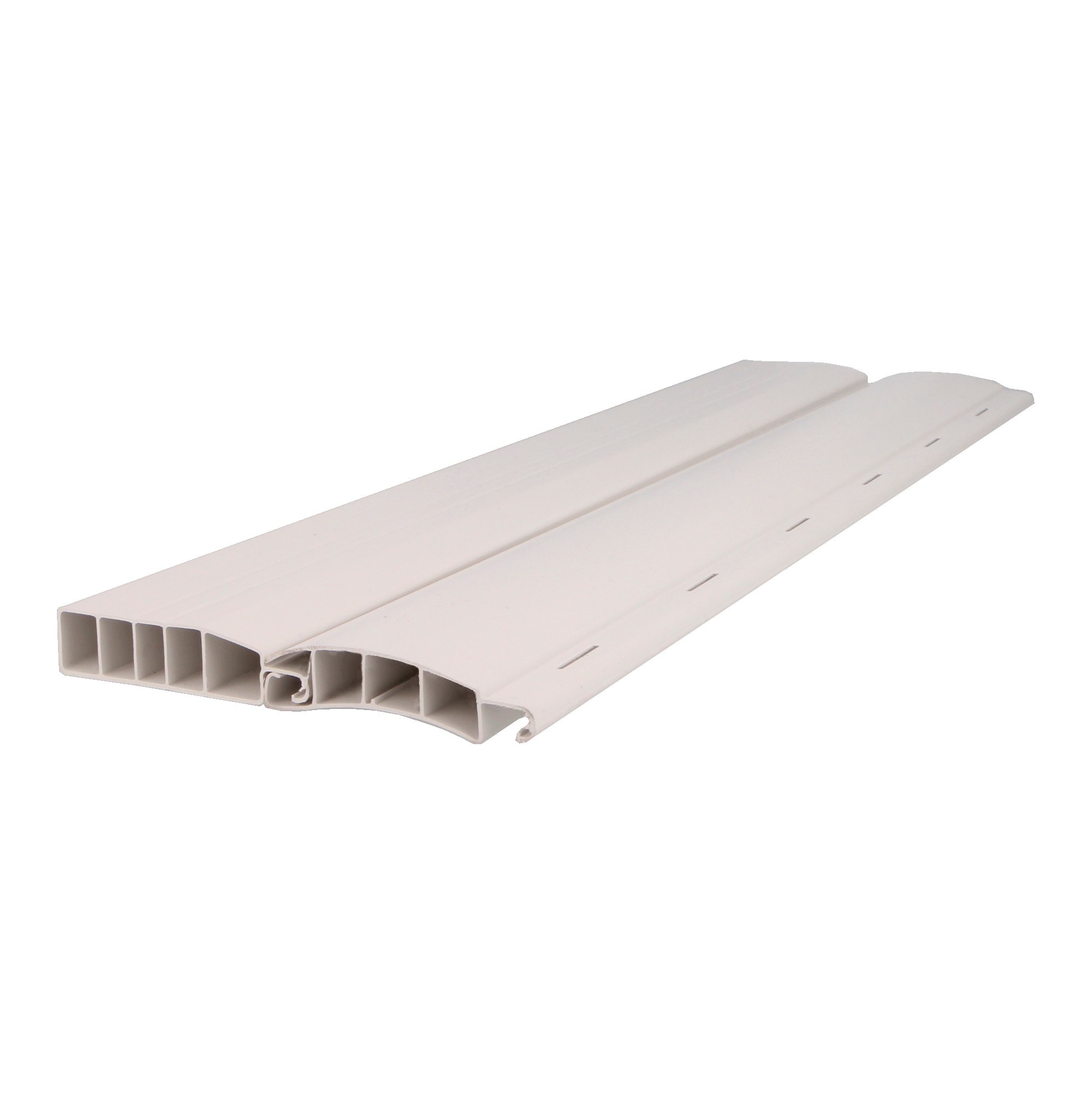 Pack 10 Lamas PVC Persiana Intermedia 50 mm Blanco-7
