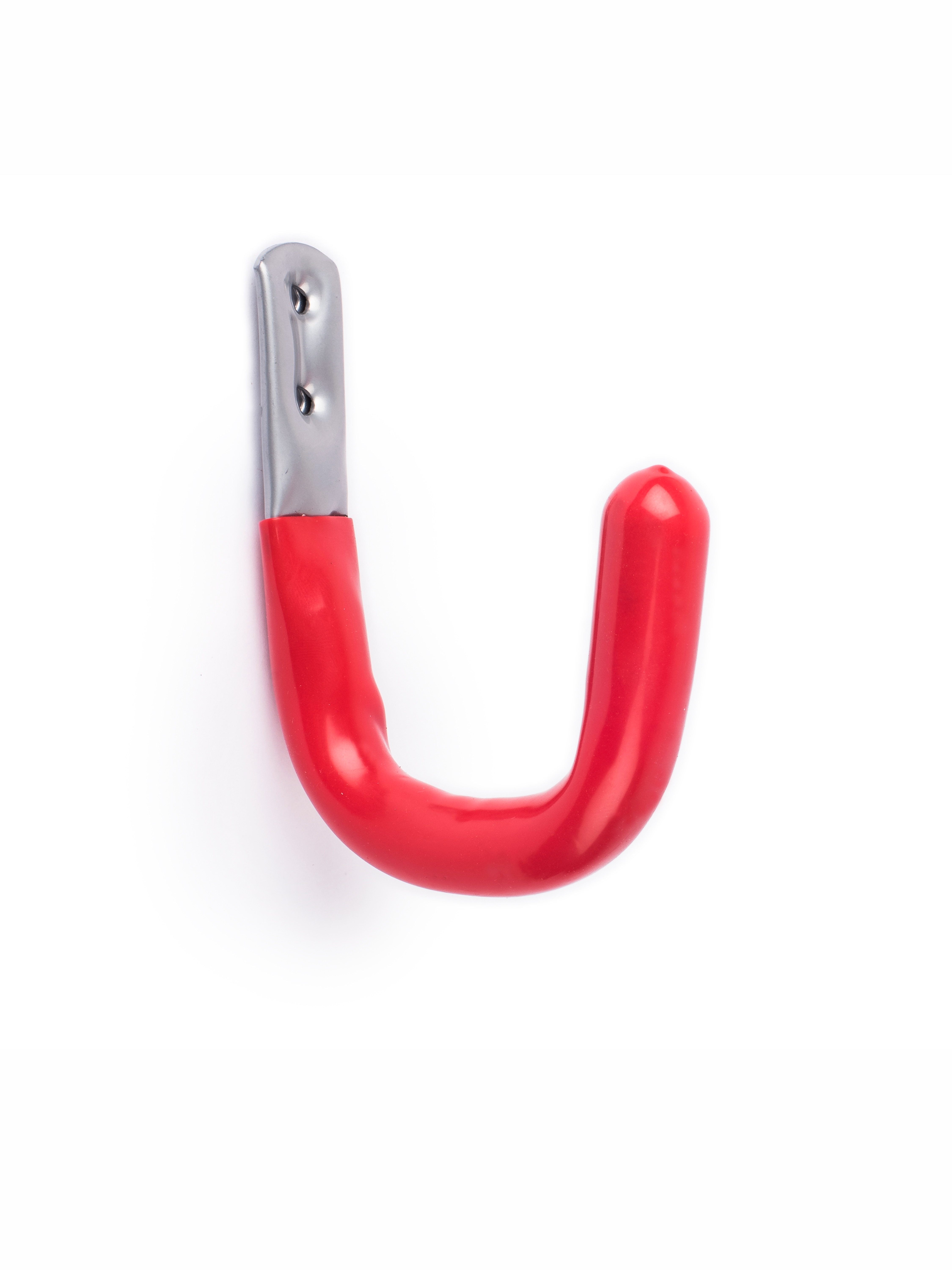 Rei - Gancho Multiusos Simple Forrado Rojo.