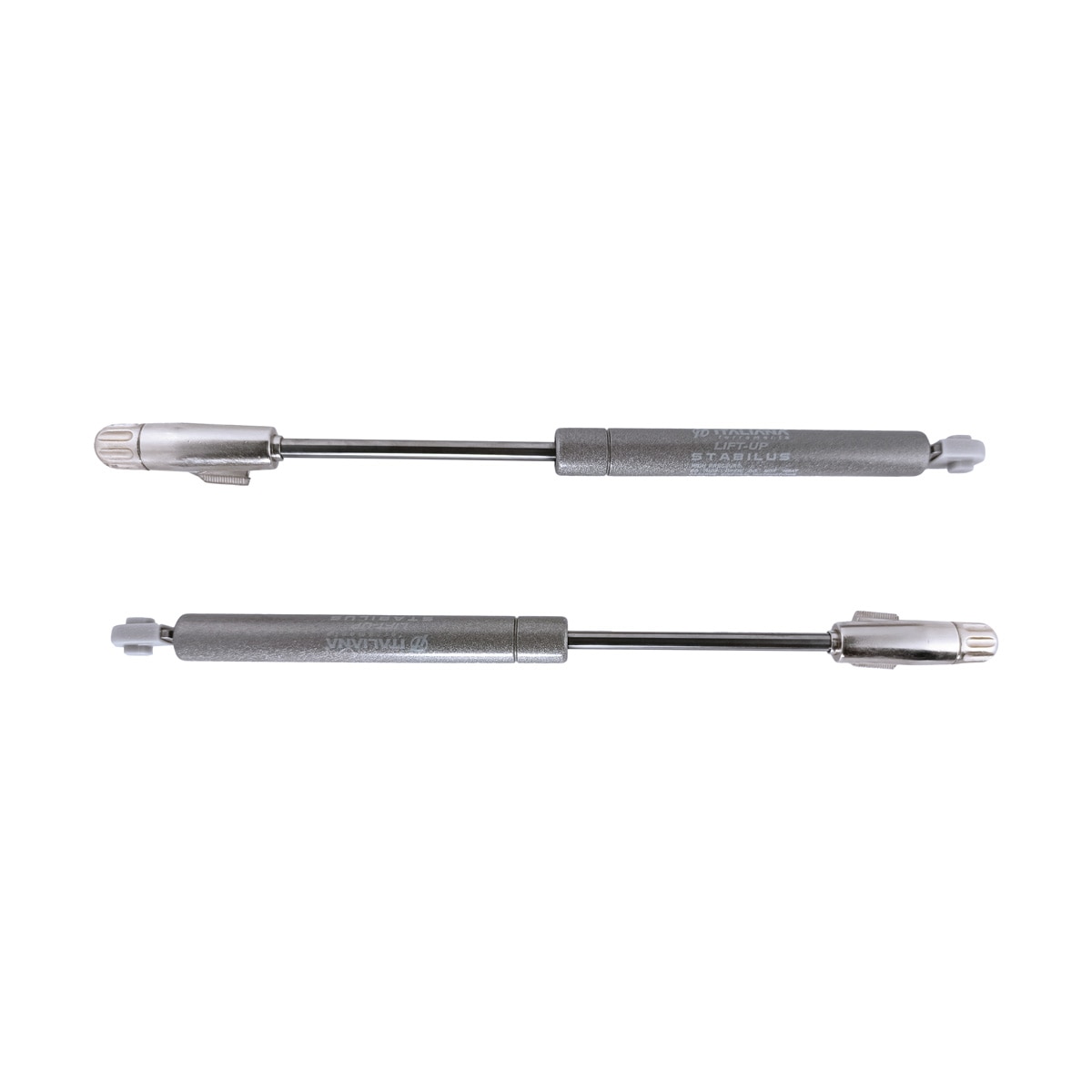 Pack 2 Uds Compás Elevable Metálico con Freno Gris-4