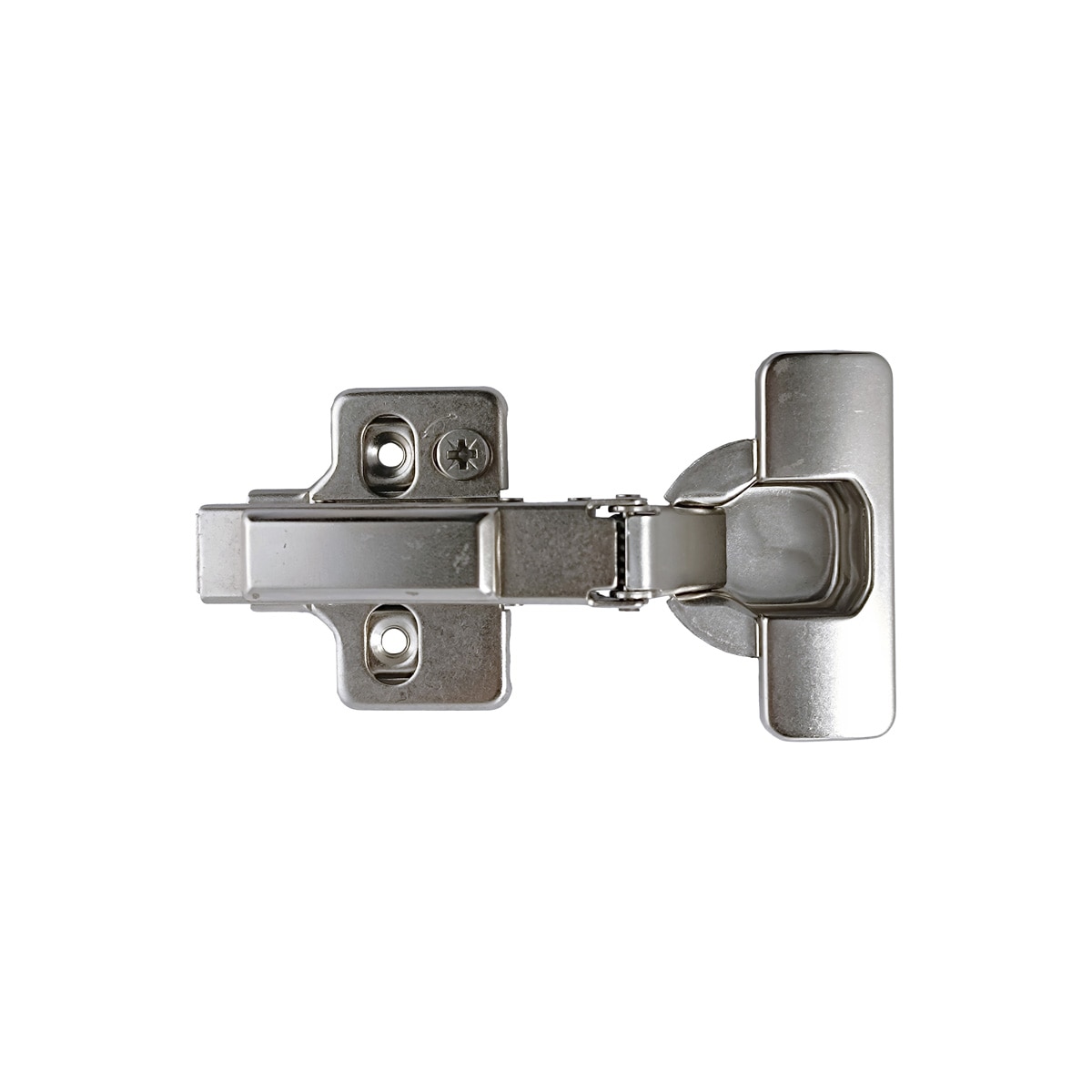 Pack 6 Uds Bisagras Rectas Cazoleta Clip con Freno y Regulación Ø 35 mm Níquel-4