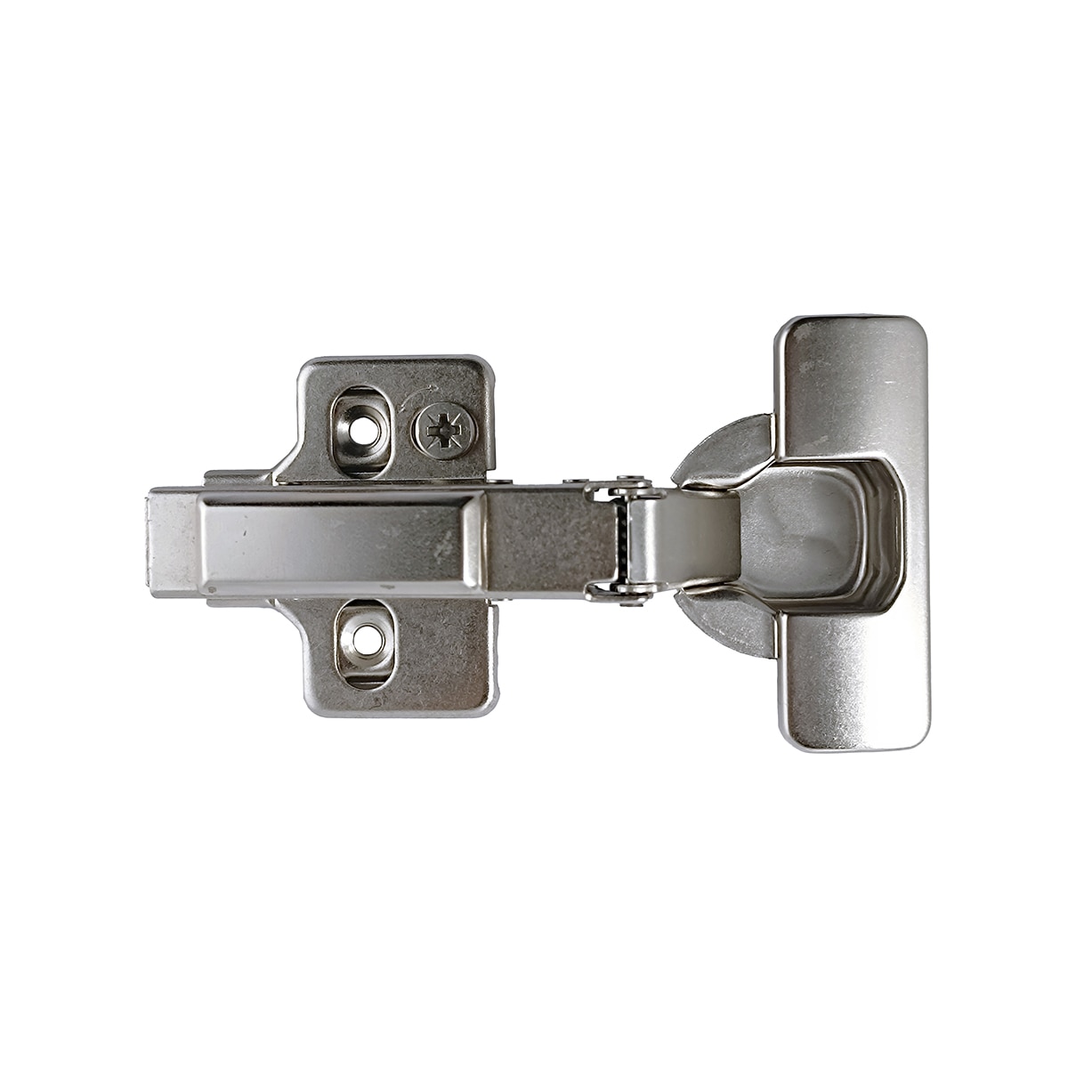 Pack 6 Uds Bisagras Rectas Cazoleta Clip con Freno y Regulación Ø 35 mm Níquel-5