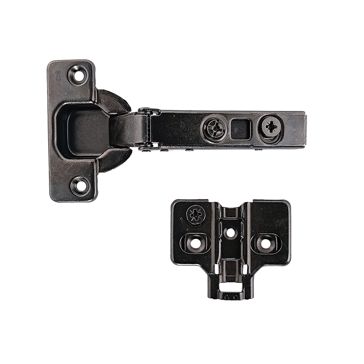 Pack 6 Uds Bisagras Inversas Súper Acodadas con Freno Ø 35 mm Antracita-6