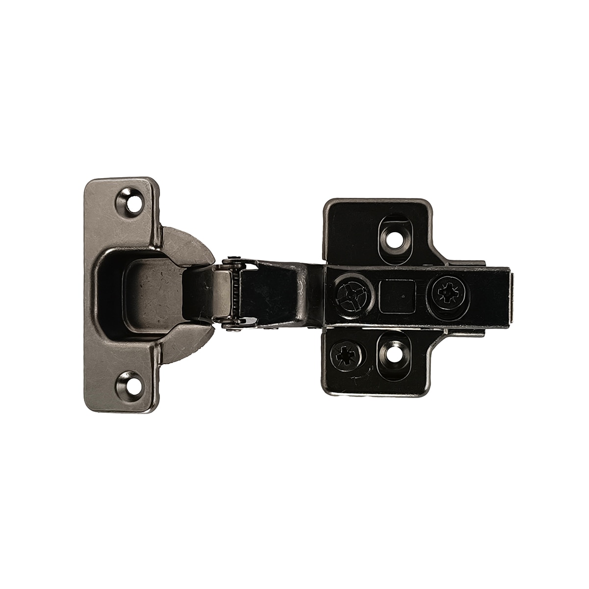 Pack 6 Uds Bisagras Súper Acodadadas Cazoleta  Clip con Freno y Regulación Ø 35 mm Antracita-5