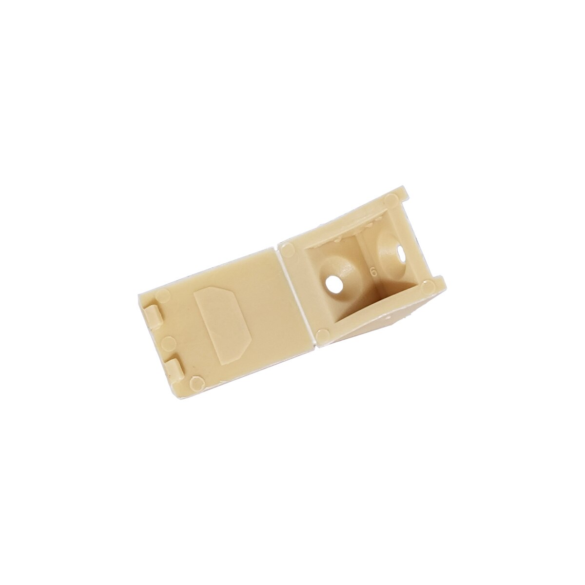 Escuadra Decorativa Alto Rendimiento 24x25x25 mm - Pack 20 Beige-2