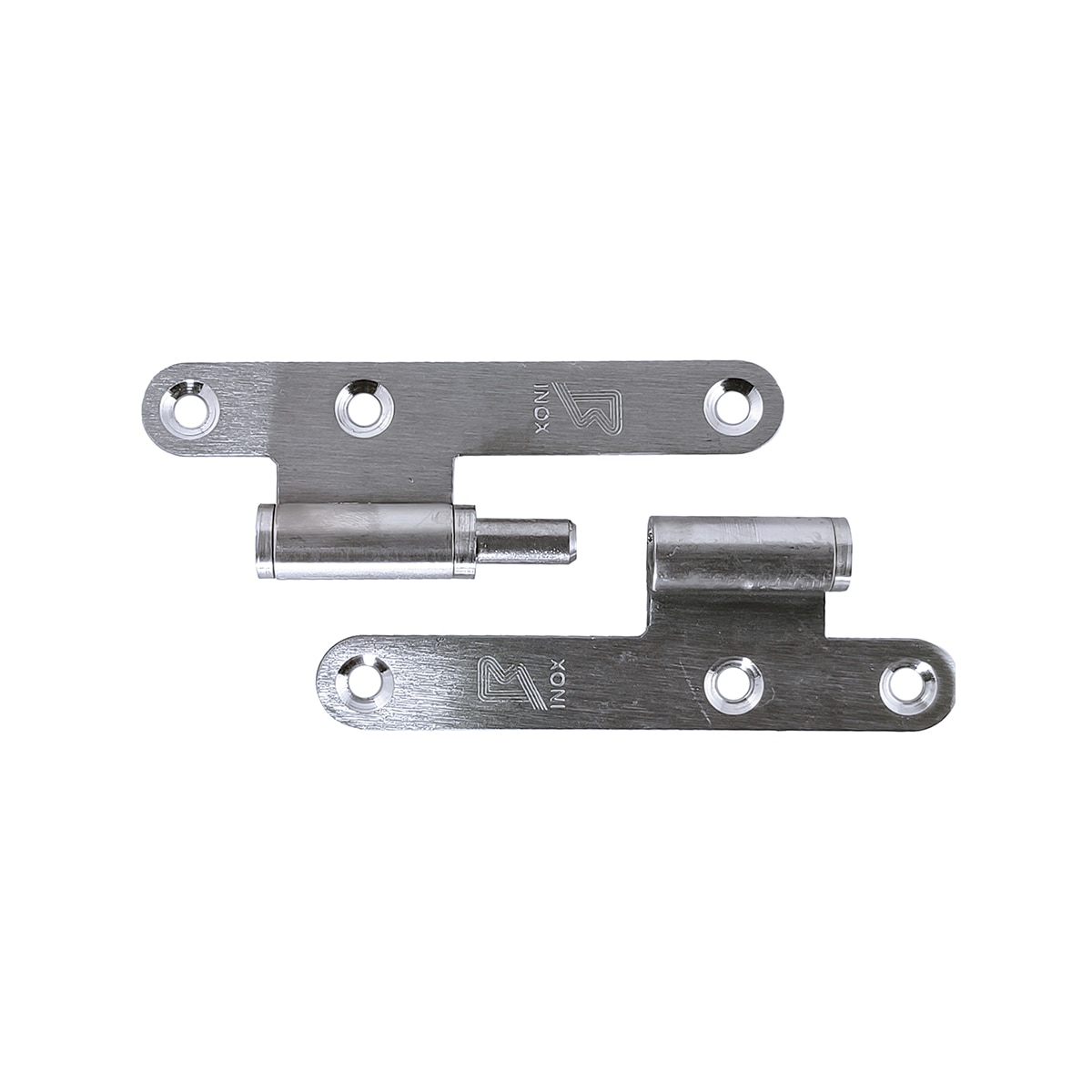 Pack 3 Pernios Izquierda Acero Inoxidable 95 mm Acero Inox-6