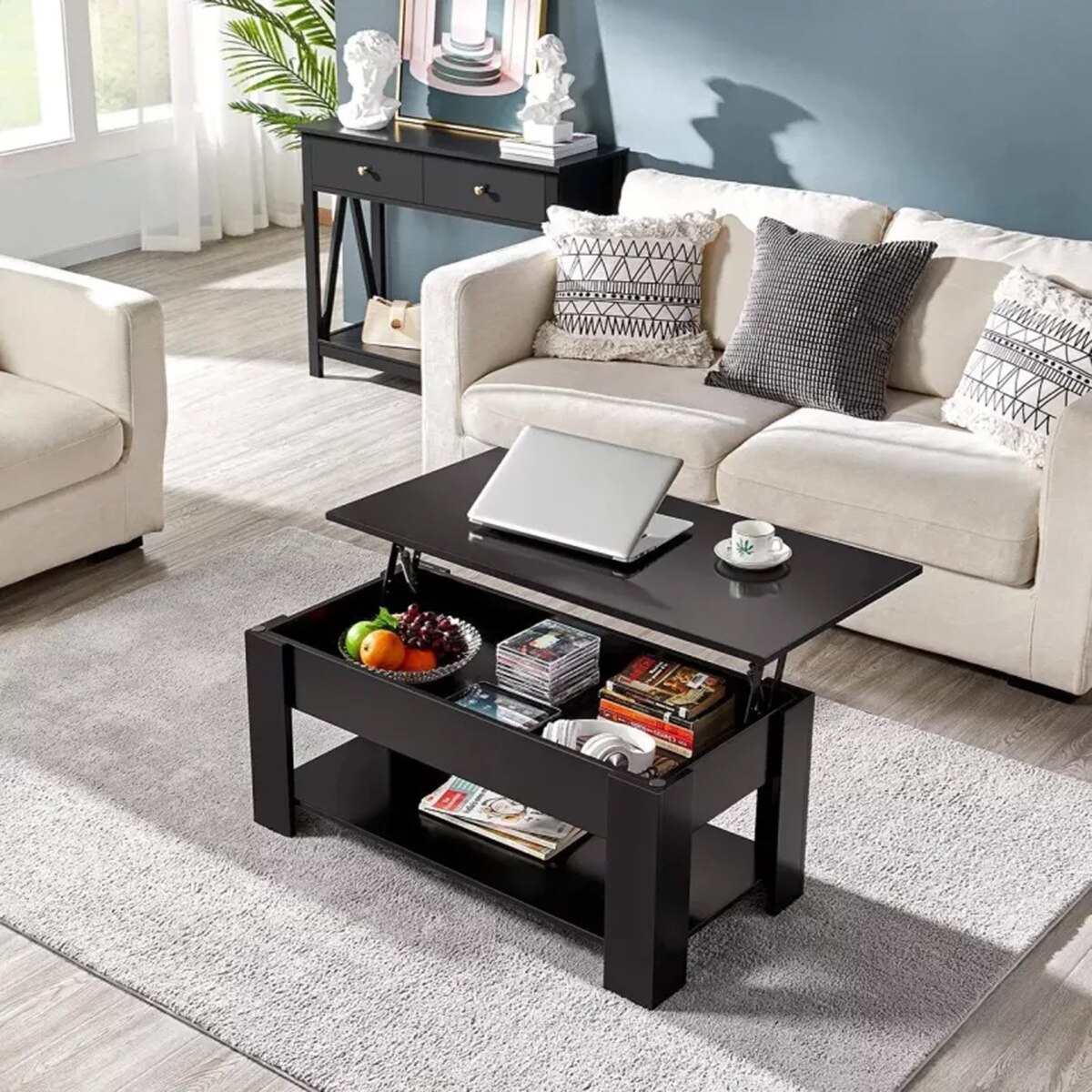 Guías para Mesa Elevable Negro-3