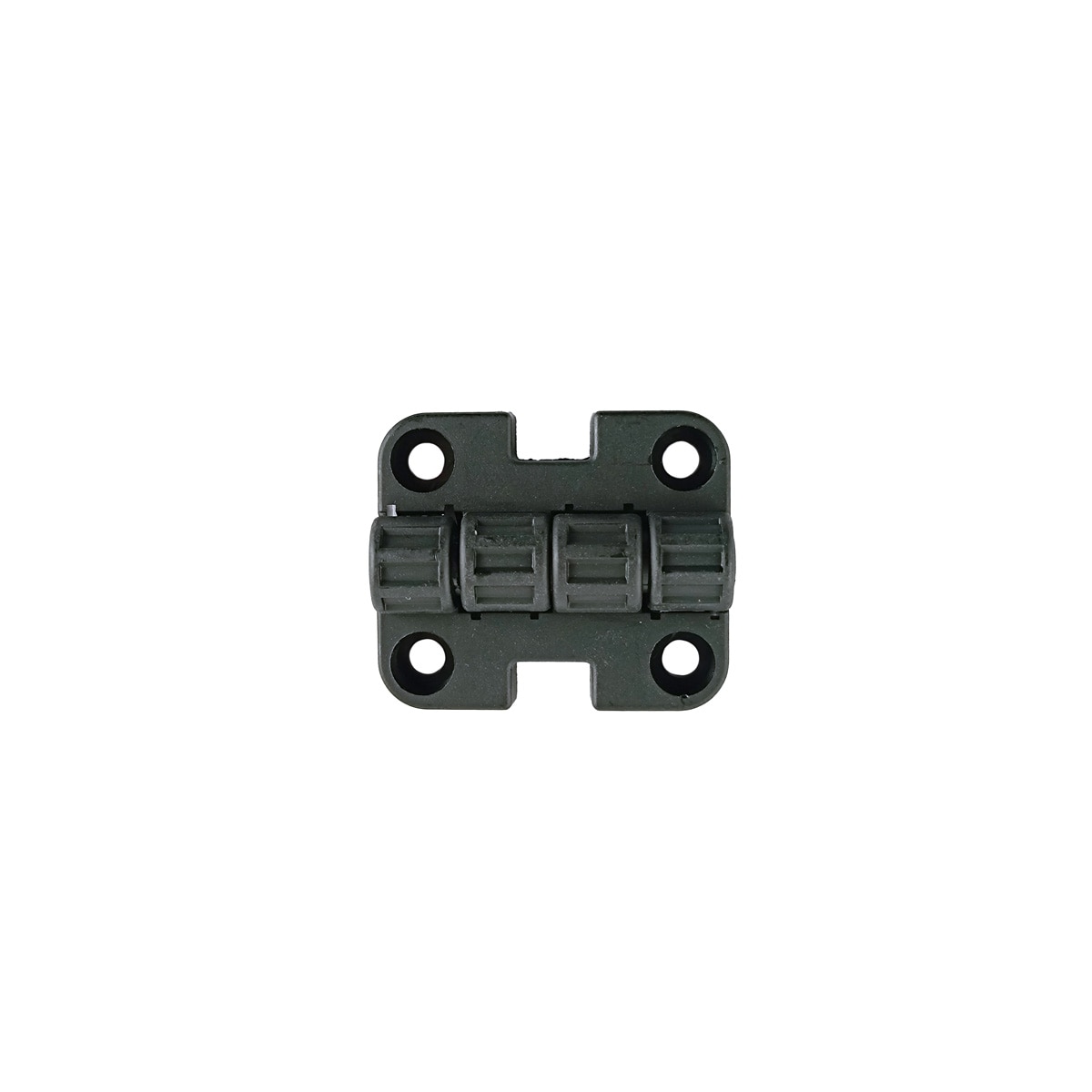 Pack 4 Uds Bisagras Negras de Resina Negro-4