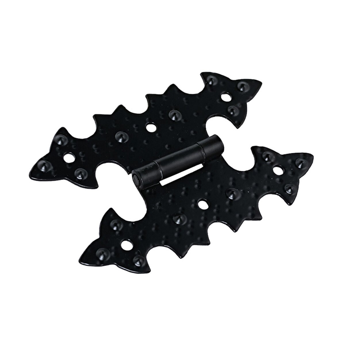 Pack de 6 Dobradiças Borboleta Preto-2