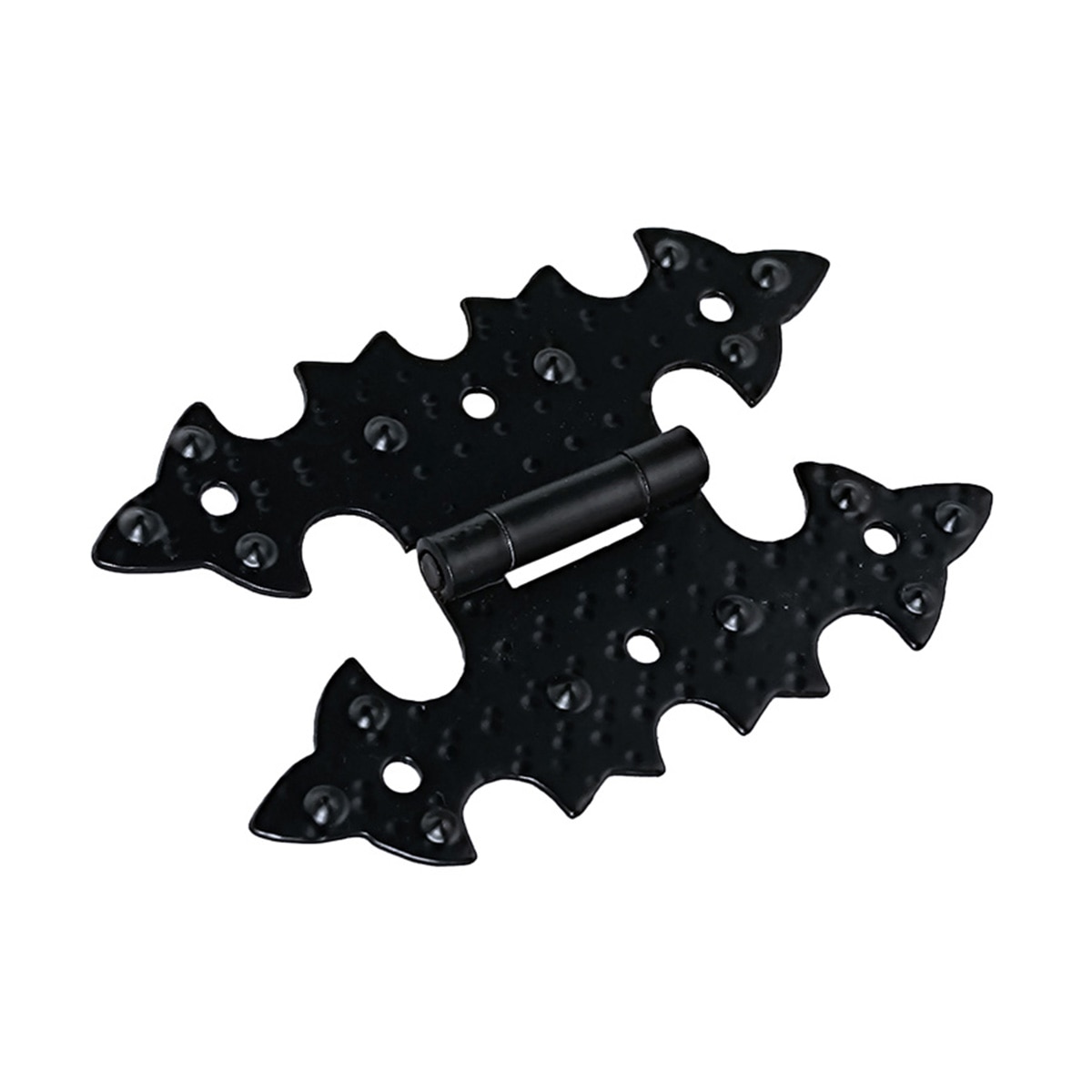 Pack de 12 Dobradiças Borboleta Preto-2