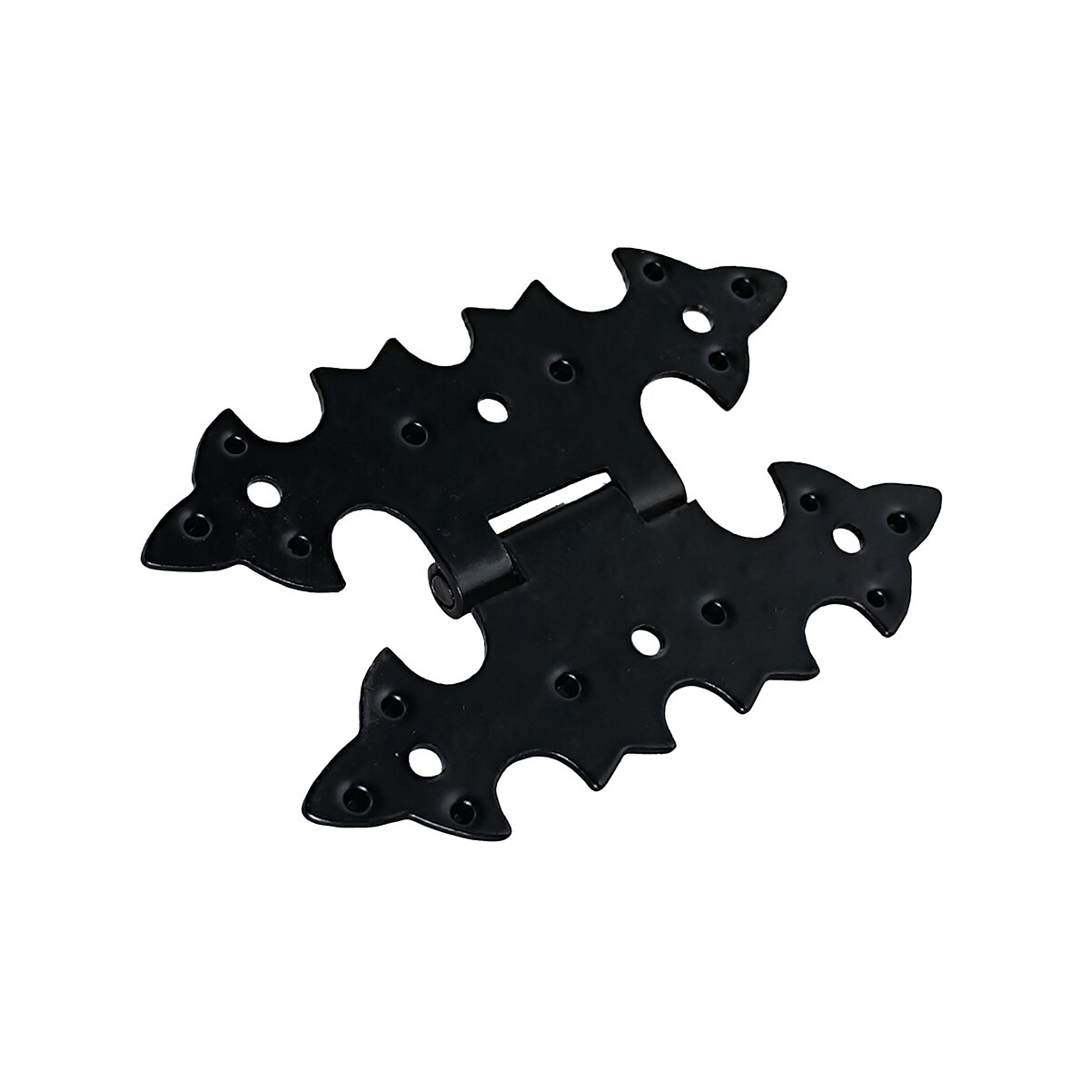 Pack de 12 Dobradiças Borboleta Preto-3
