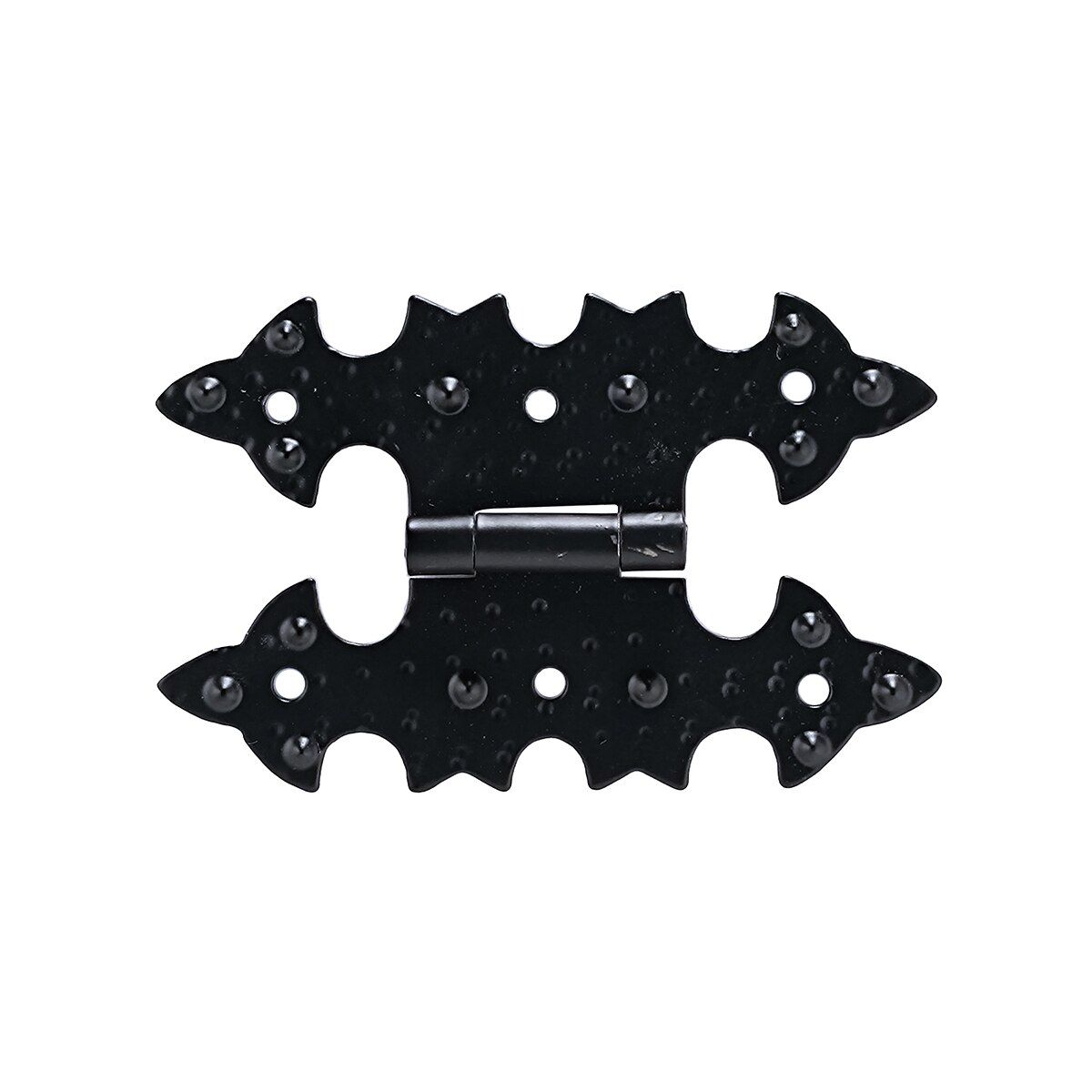 Pack de 12 Dobradiças Borboleta Preto-5