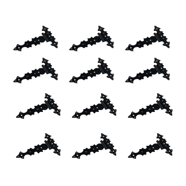 Imagen 0 de Pack 12 Uds Bisagras Tipo T