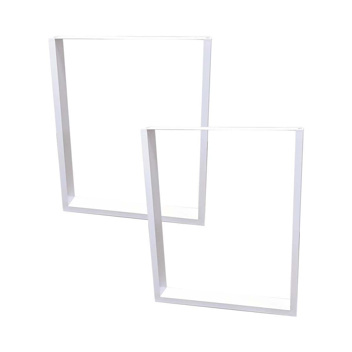 Pack 2 Patas Rectangulares Blanco-2
