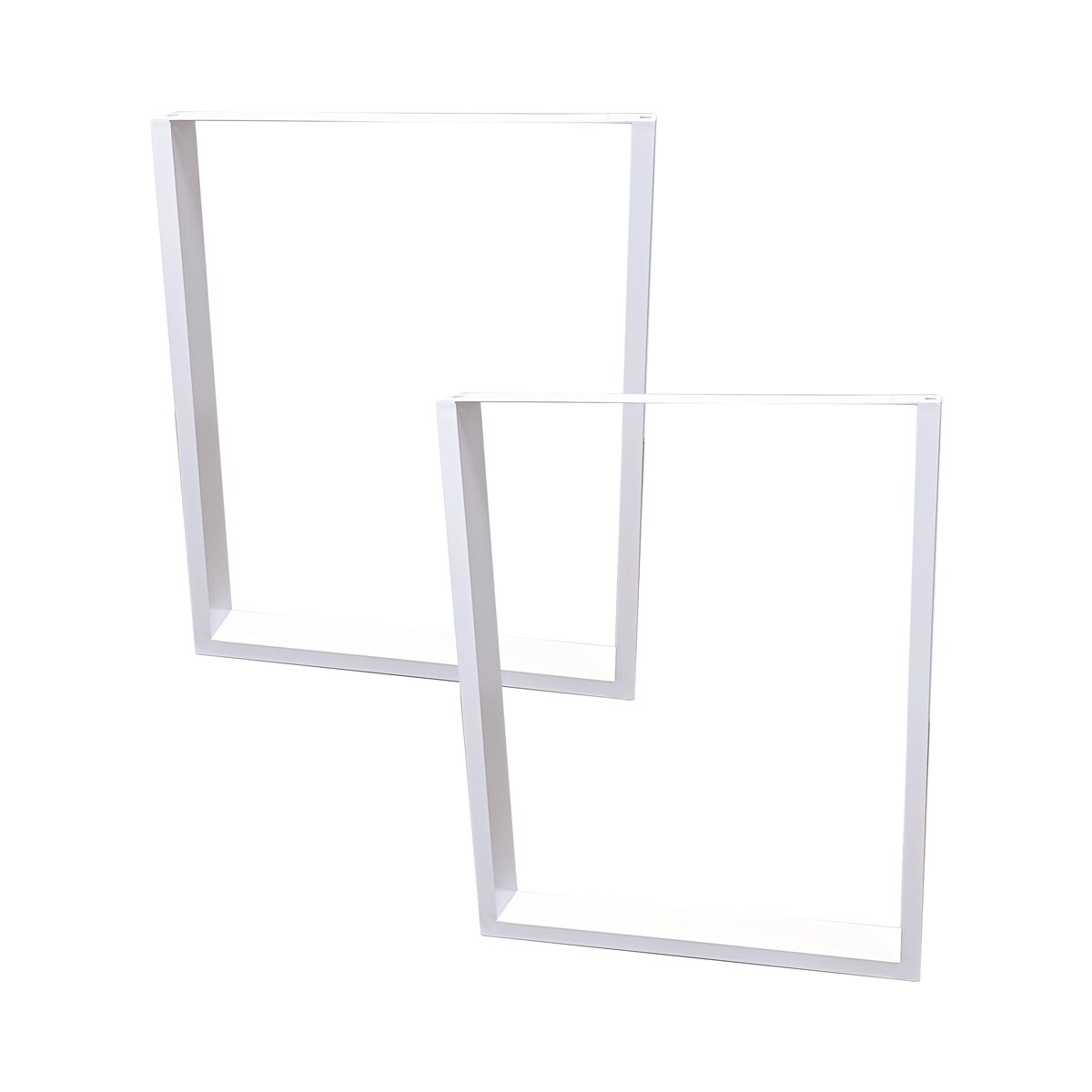 Pack 2 Patas Rectangulares Blanco-2