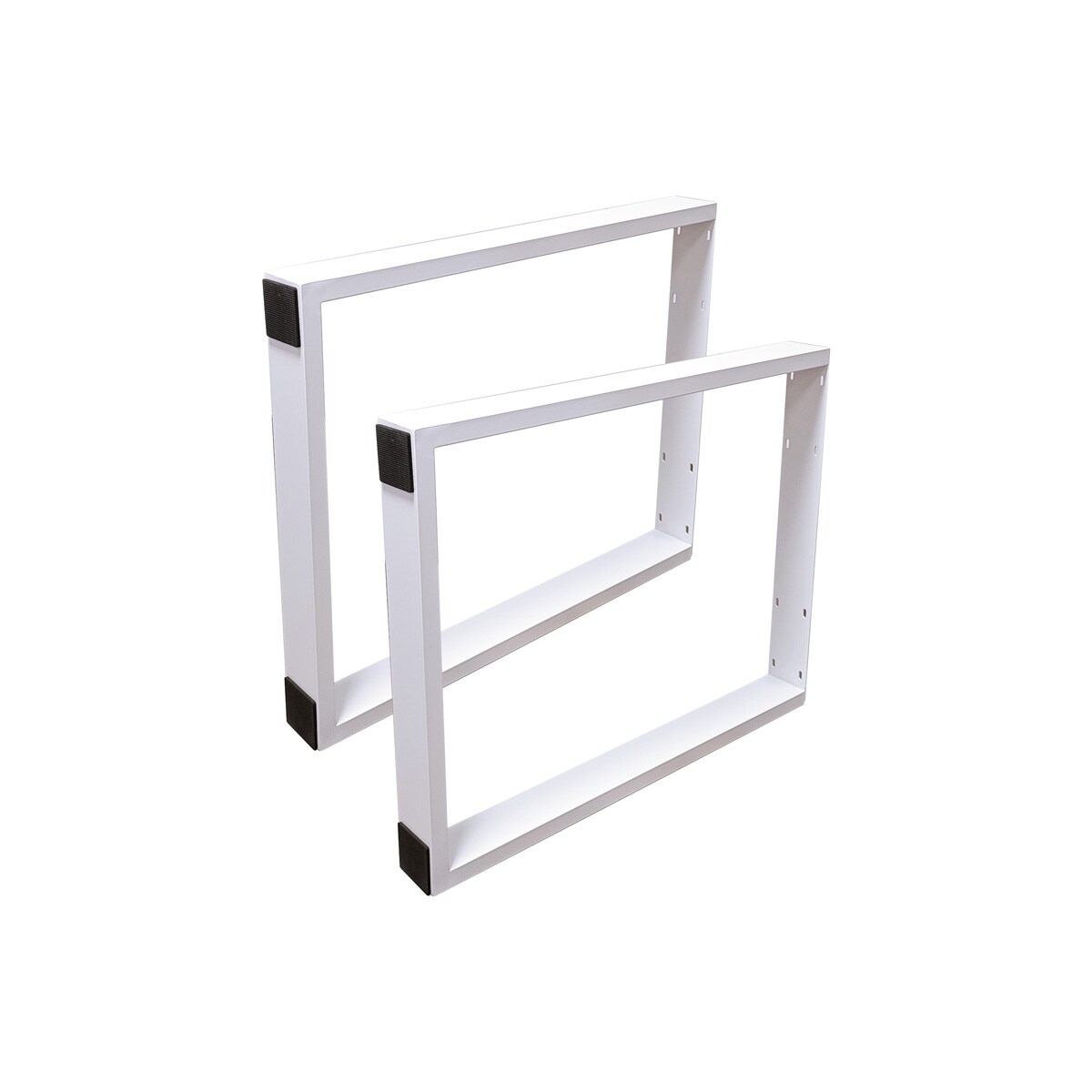 Pack 2 Patas Rectangulares Blanco-4