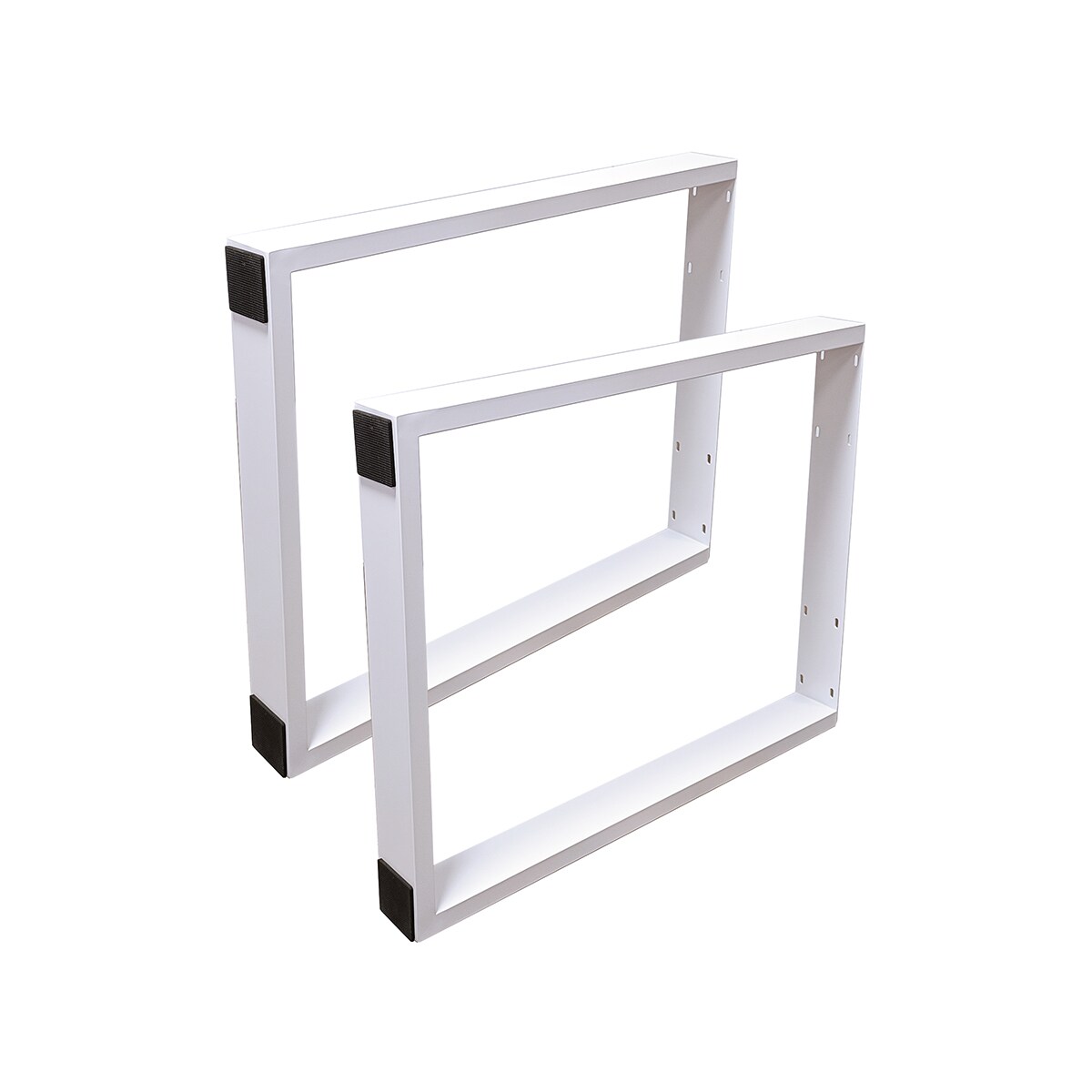 Pack 2 Patas Rectangulares Blanco-5