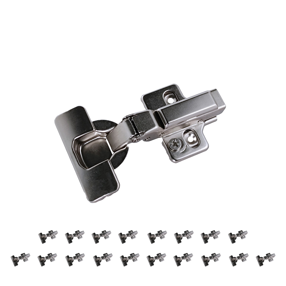 Imagen 0 de Pack 20 Uds Bisagras Cazoletas Acodadas Ø35mm