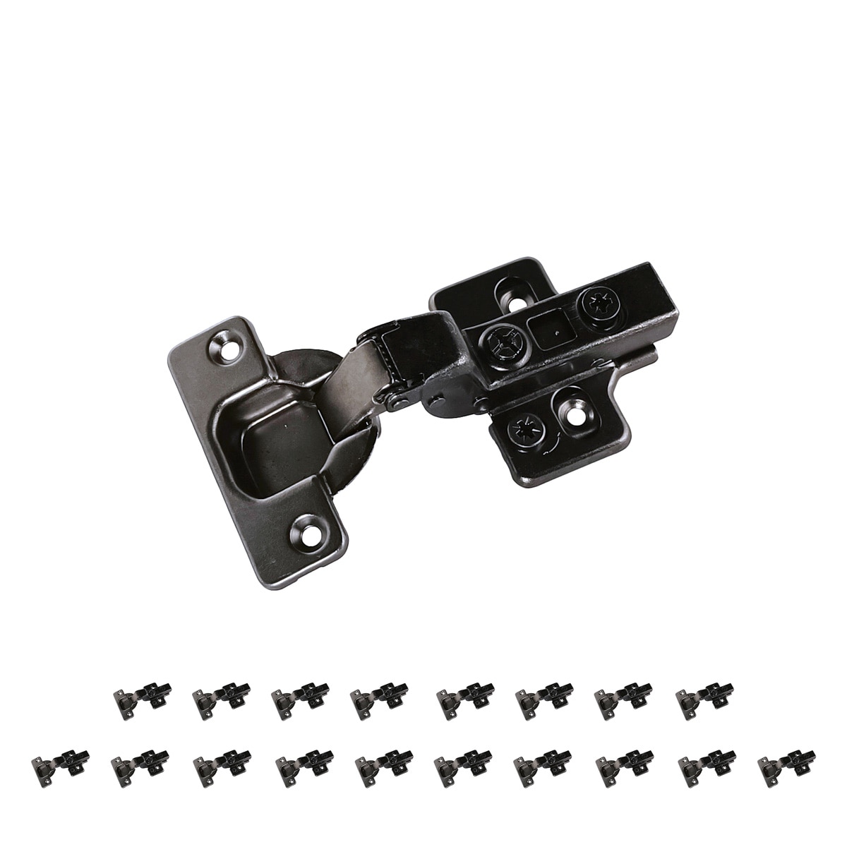 Imagen 0 de Pack 20 Uds Bisagras Cazoletas Súper Acodadas Ø35 mm
