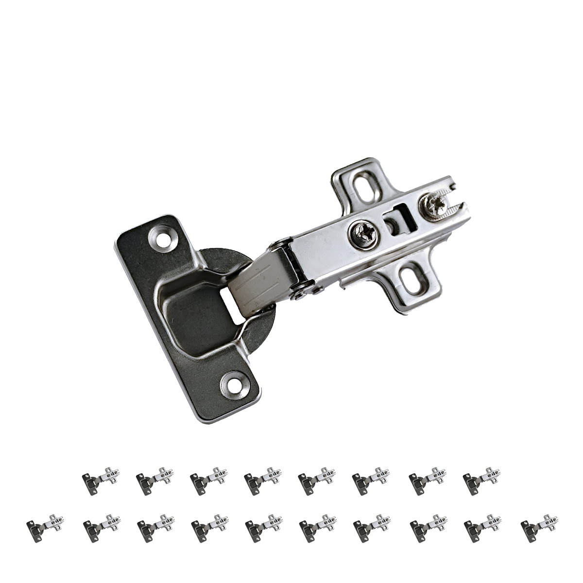 Imagen 0 de Pack 20 Uds Bisagras Rectas Ø 35 mm