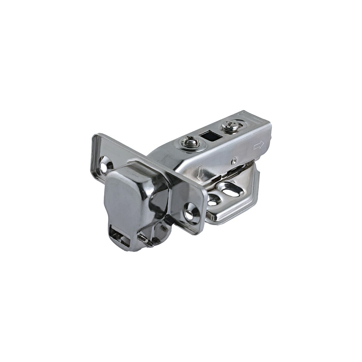 Pack 6 Uds Bisagras Rectas Cazoleta con Freno Apertura 105º Ø 35 mm Acero Inox-3