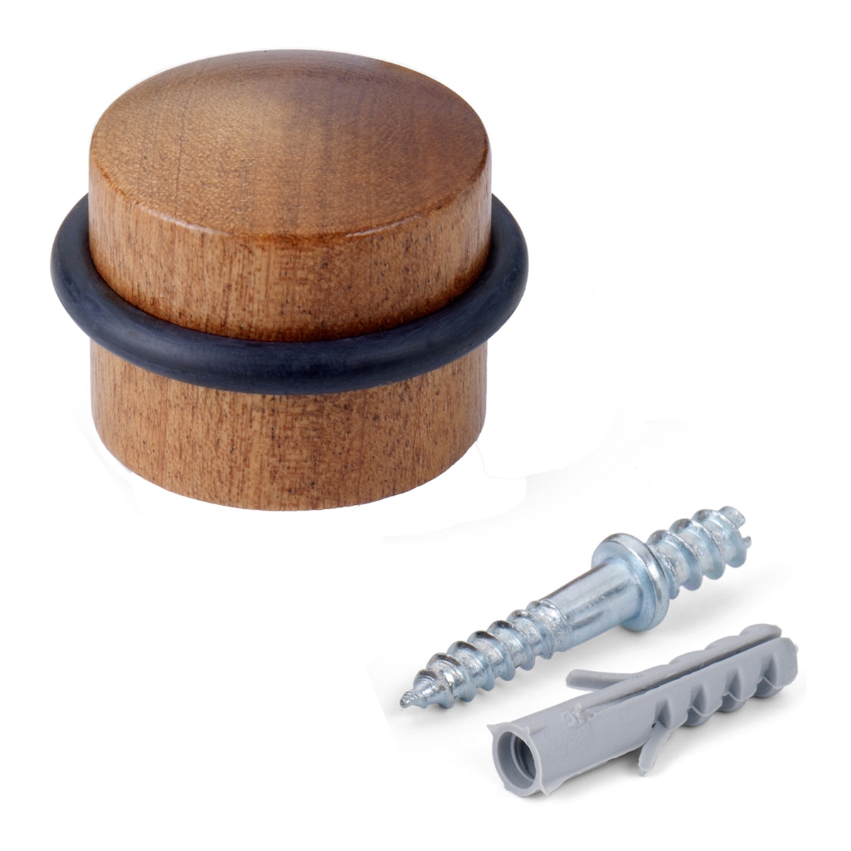 Inofix - Tope Cilíndrico Madera Fijación Tornillos.