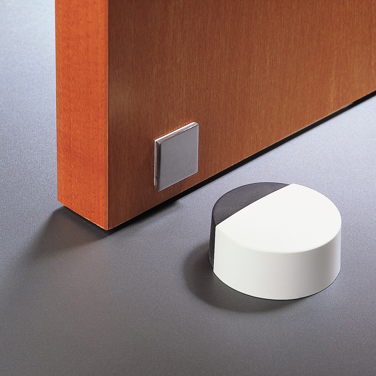 Batente Retentor Magnético Dupla Função unidade Branco-3