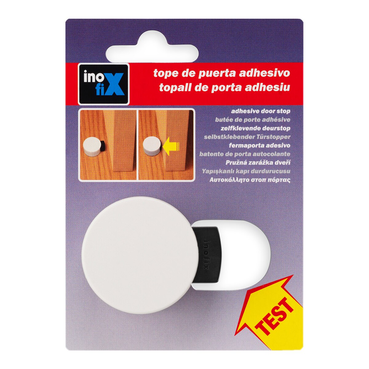 Tope Adhesivo Amortiguador Blanco-2