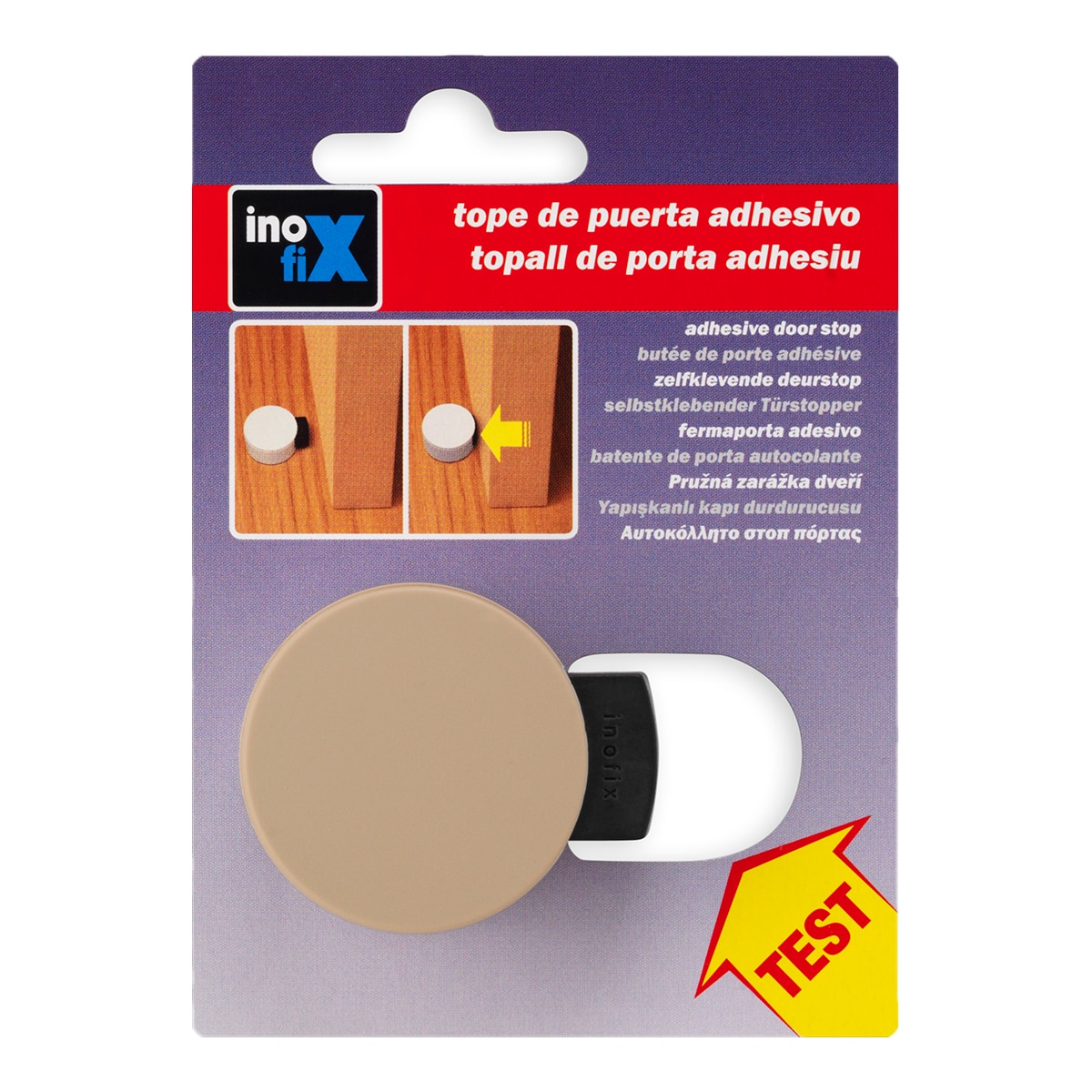 Tope Adhesivo Amortiguador Beige-2
