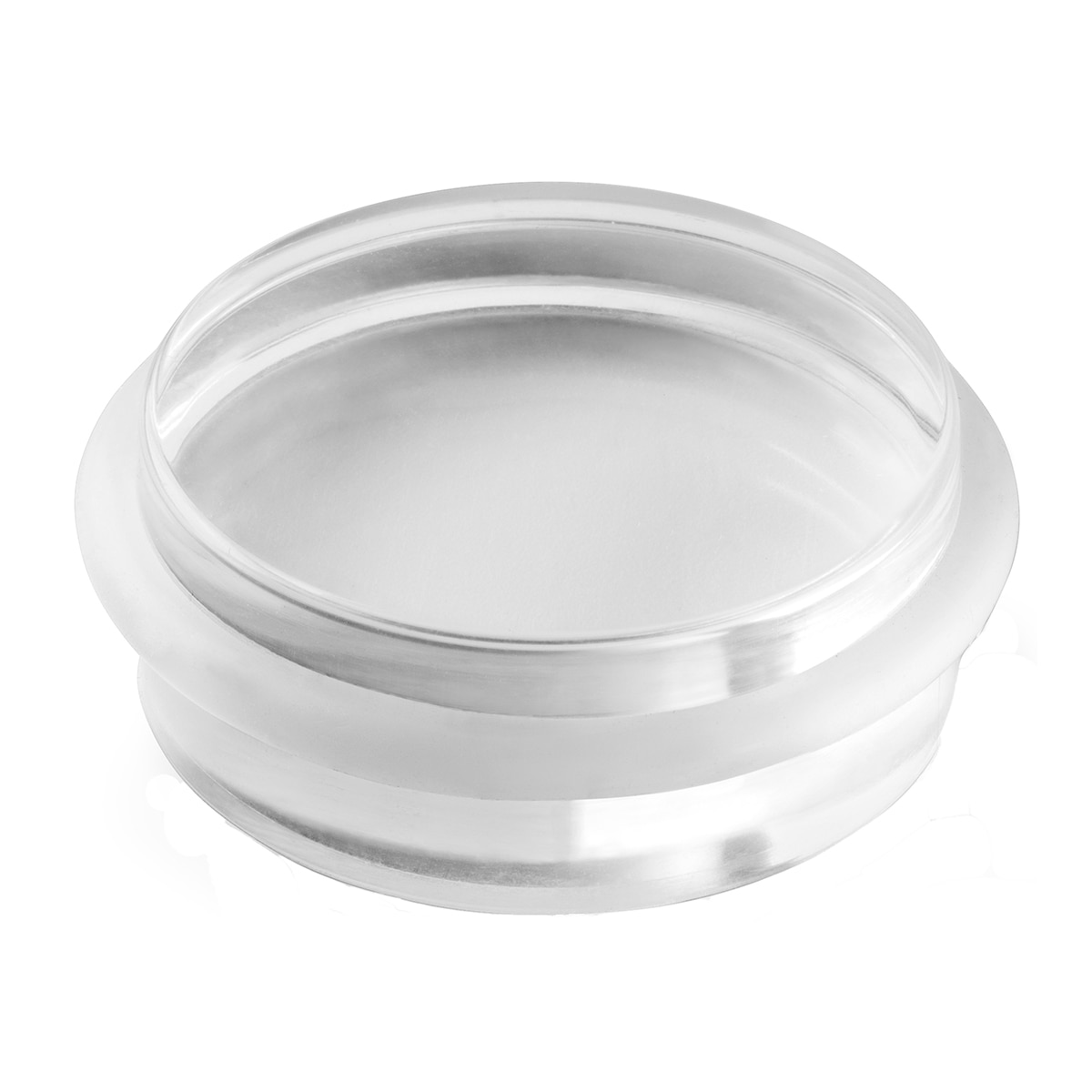 Imagem 0 de Batente Adesivo Cilíndrico Transparente Extra Forte