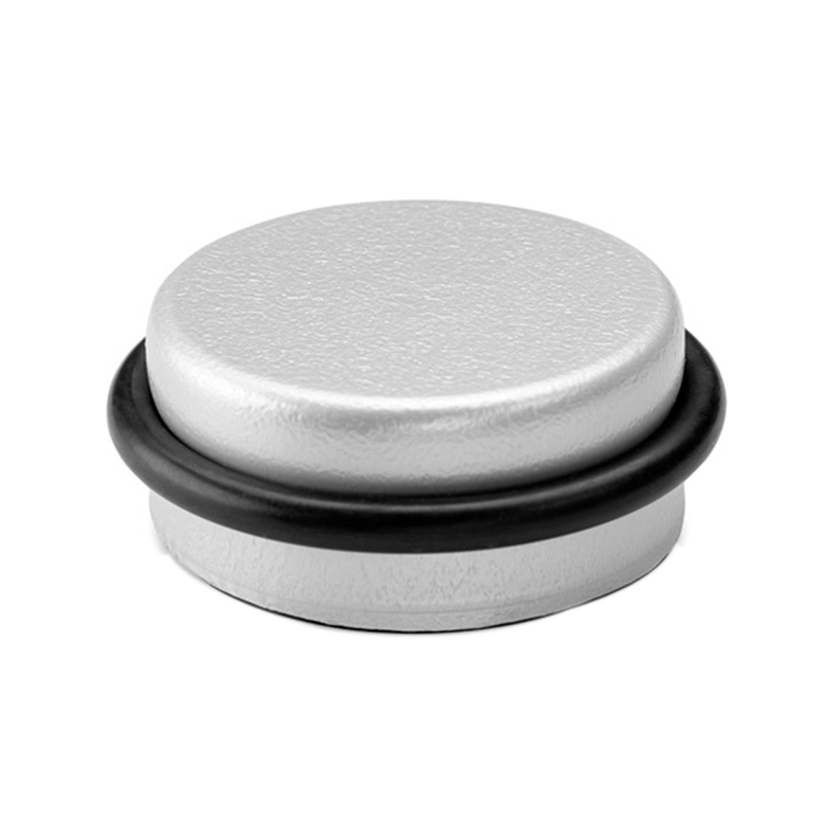 Tope Adhesivo Redondo Cromo mate Extra Fuerte Cromo mate-1