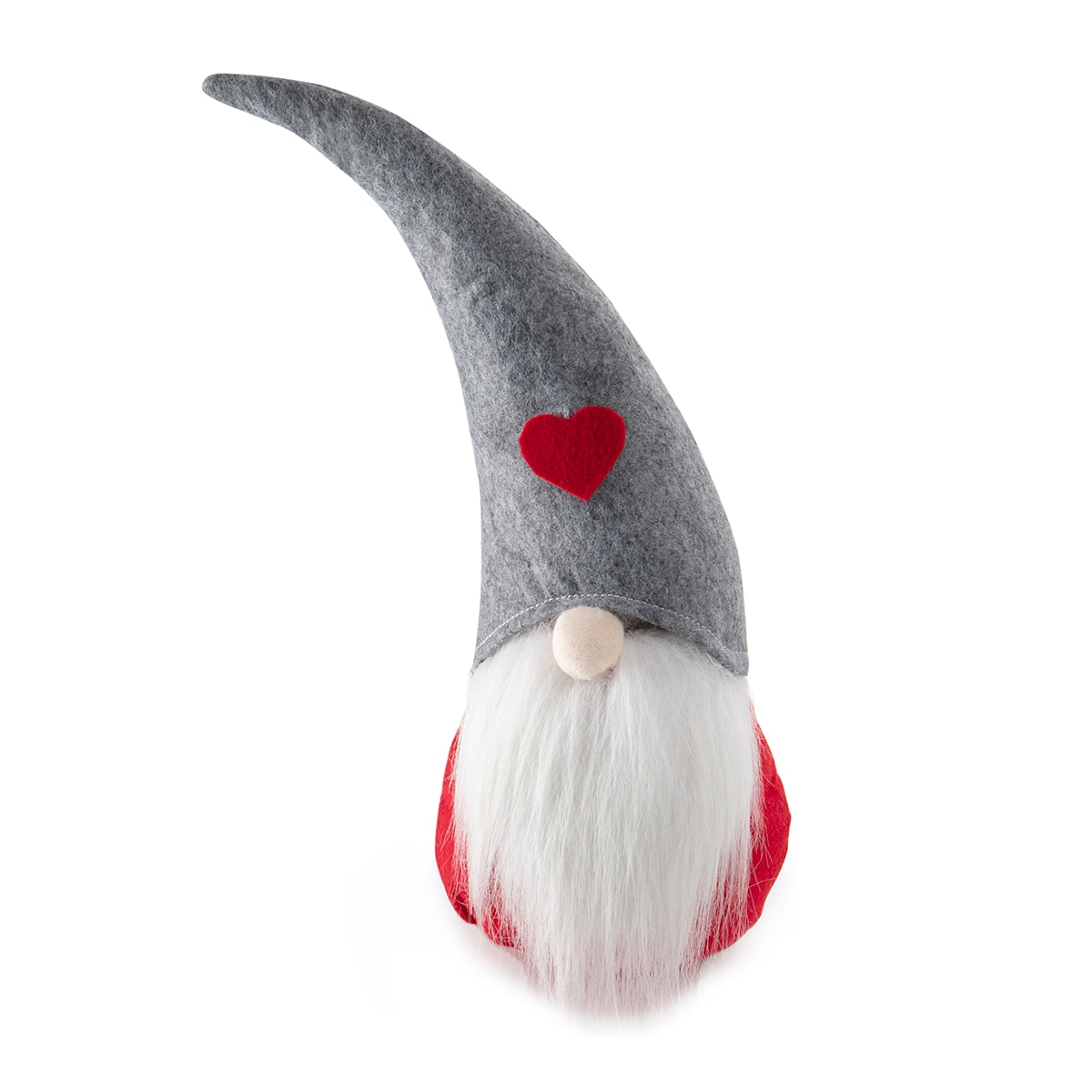 Imagen 0 de Tope Puerta Gnomo Gorro Gris Corazón