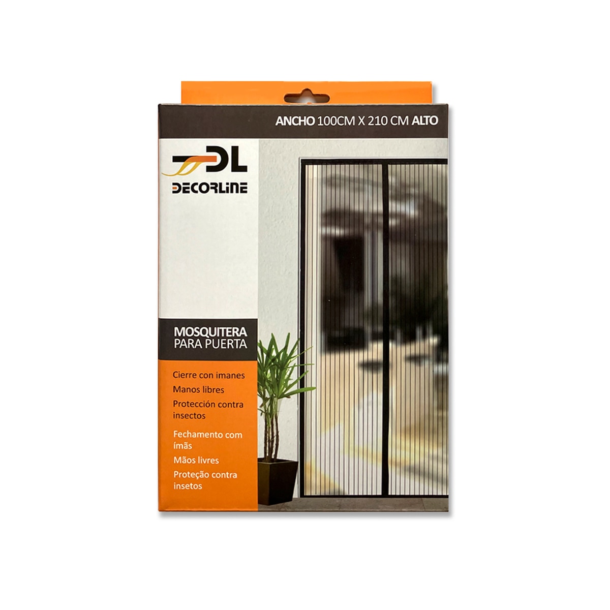 Imagem 0 de Rede Mosquiteira Magnética para Portas