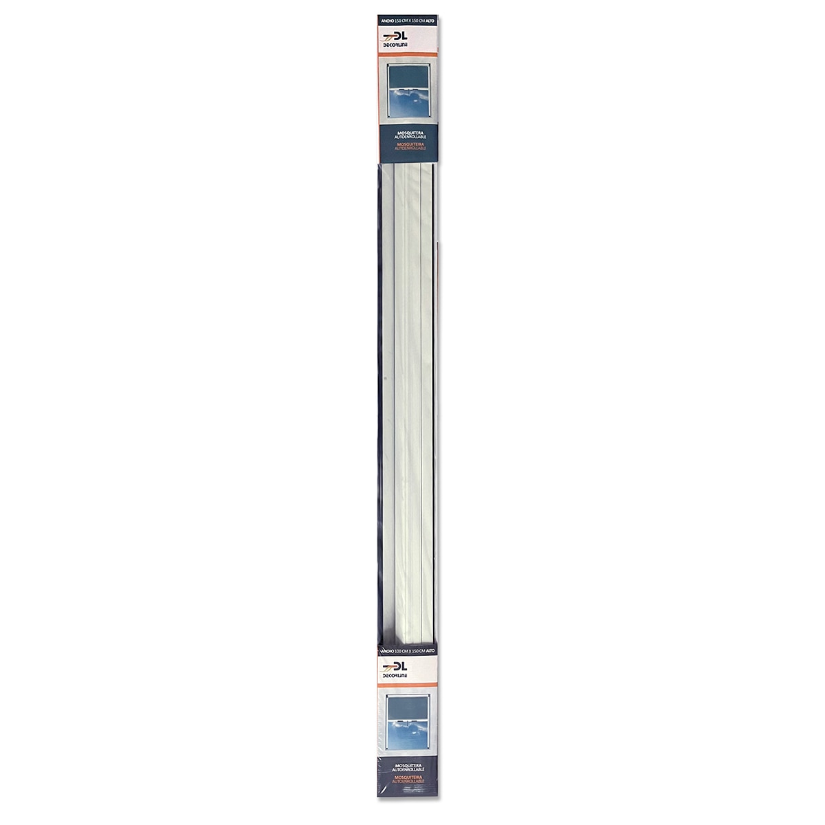 Epid - Kit mosquitera enrollable vertical para ventana.