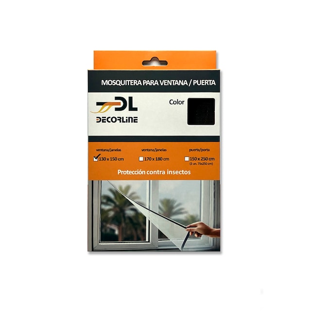 Imagen 0 de Mosquitera adhesiva para puertas y ventanas