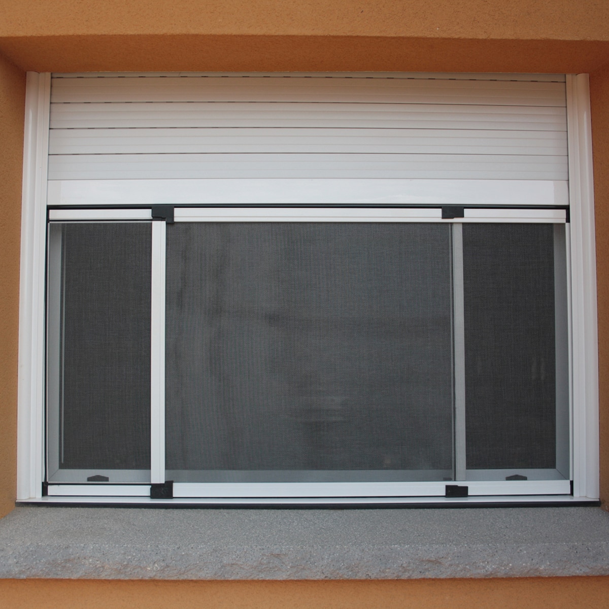 Mosquitera Fija Extensible Ventanas Blanco-2