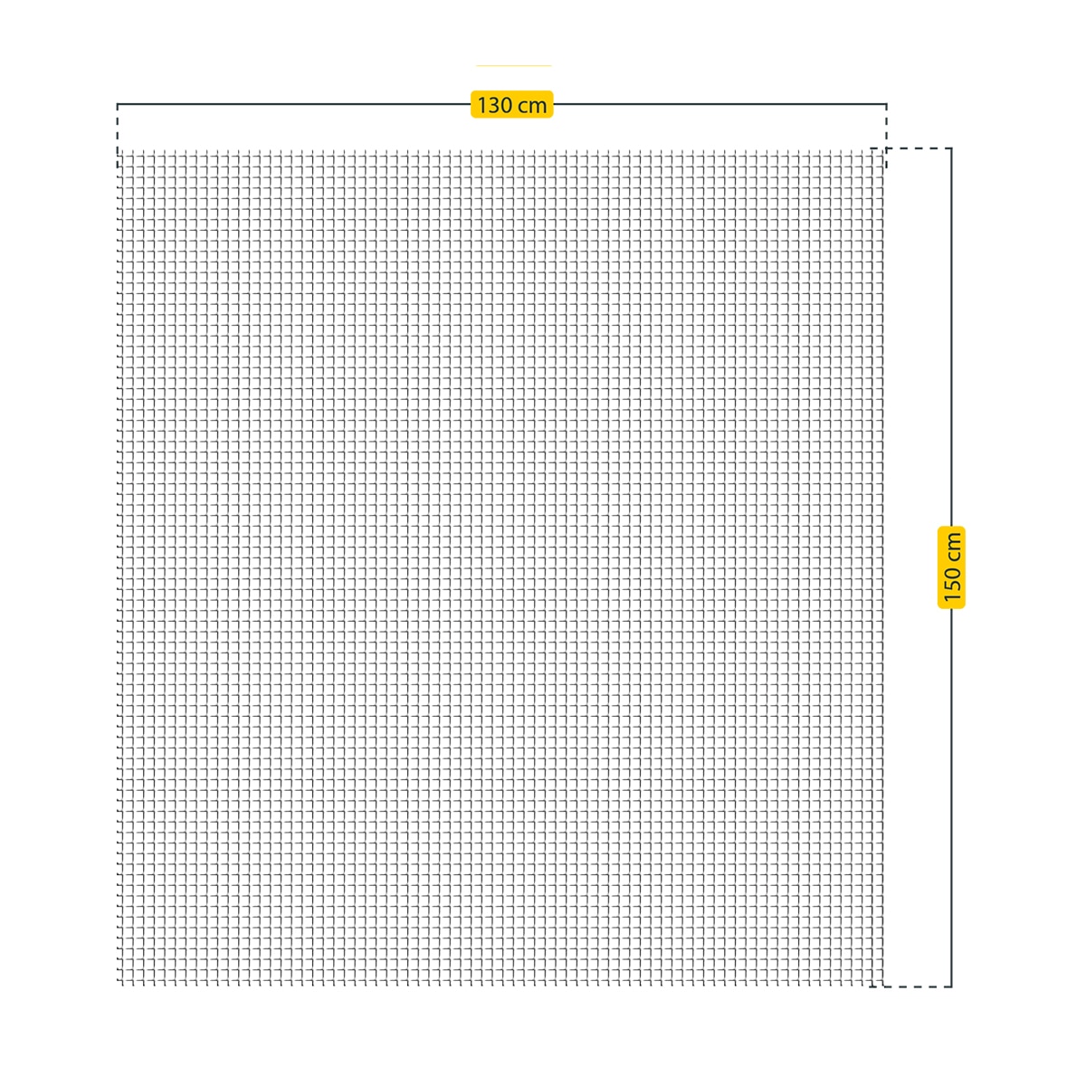 Kit Mosquitera 130 x 150 cm Blanco-5