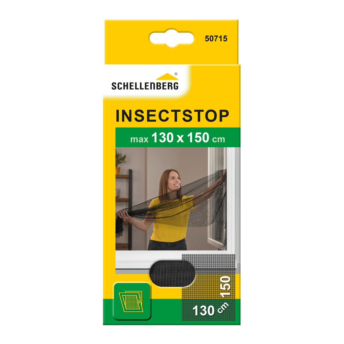 Kit Mosquitera 130 x 150 cm Antracita-5