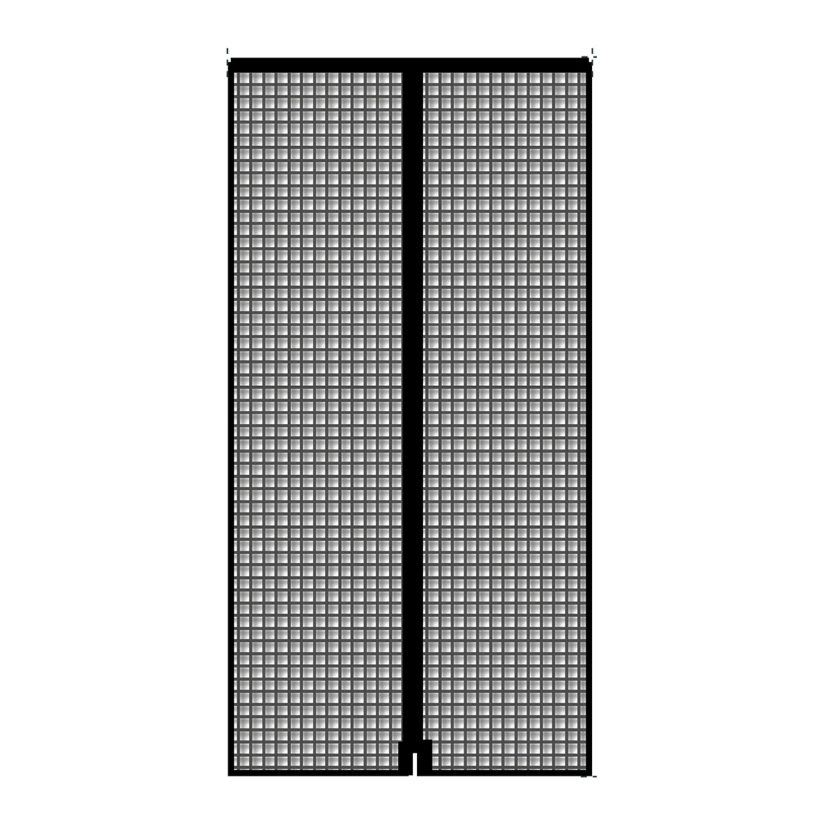 Imagem 0 de Rede Mosquiteira Magnética para Portas 90 x 210 cm