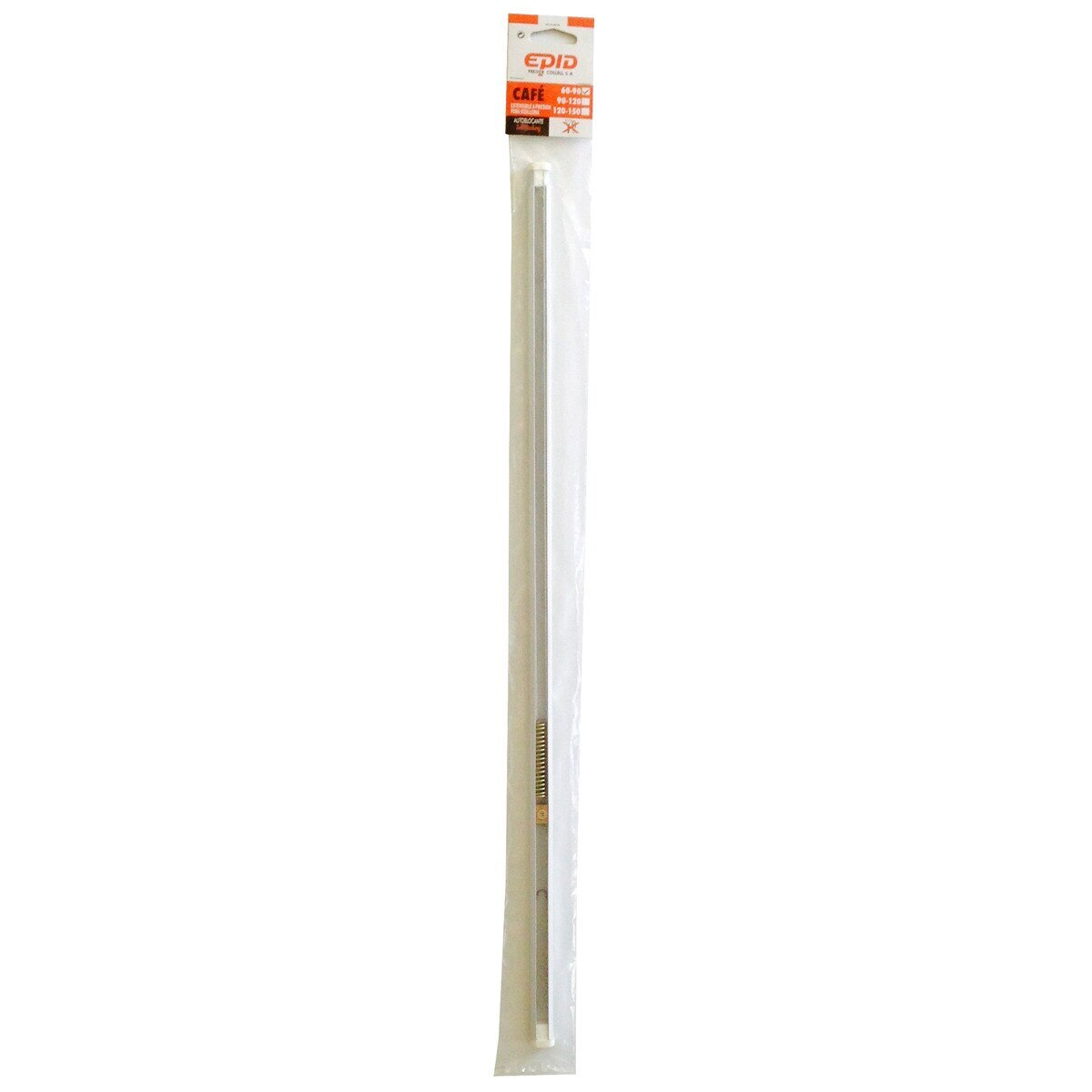 Varilla Extensible a Presión 90 a 120 cm Blanco-2