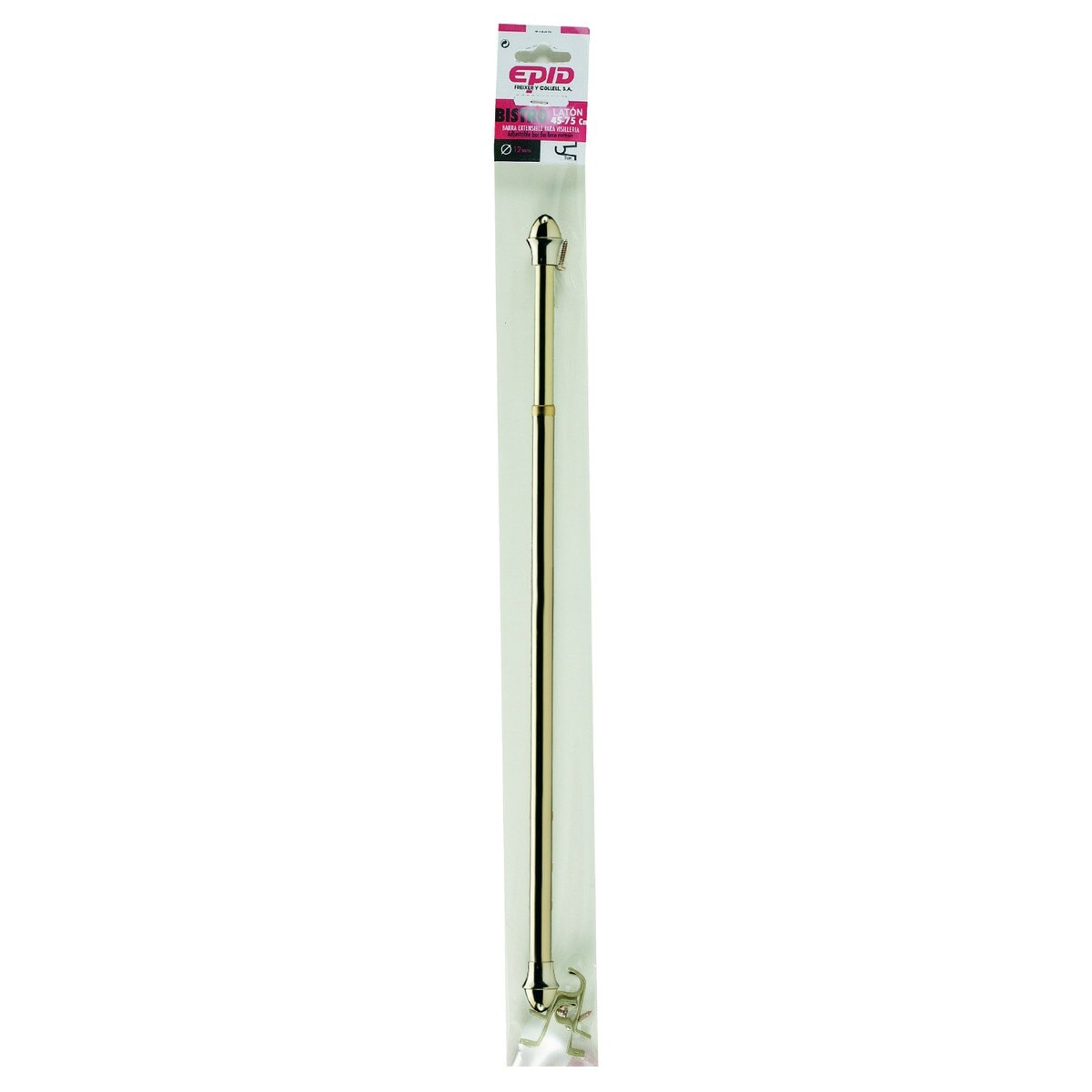 Barra Extensible Visillos Latón-2