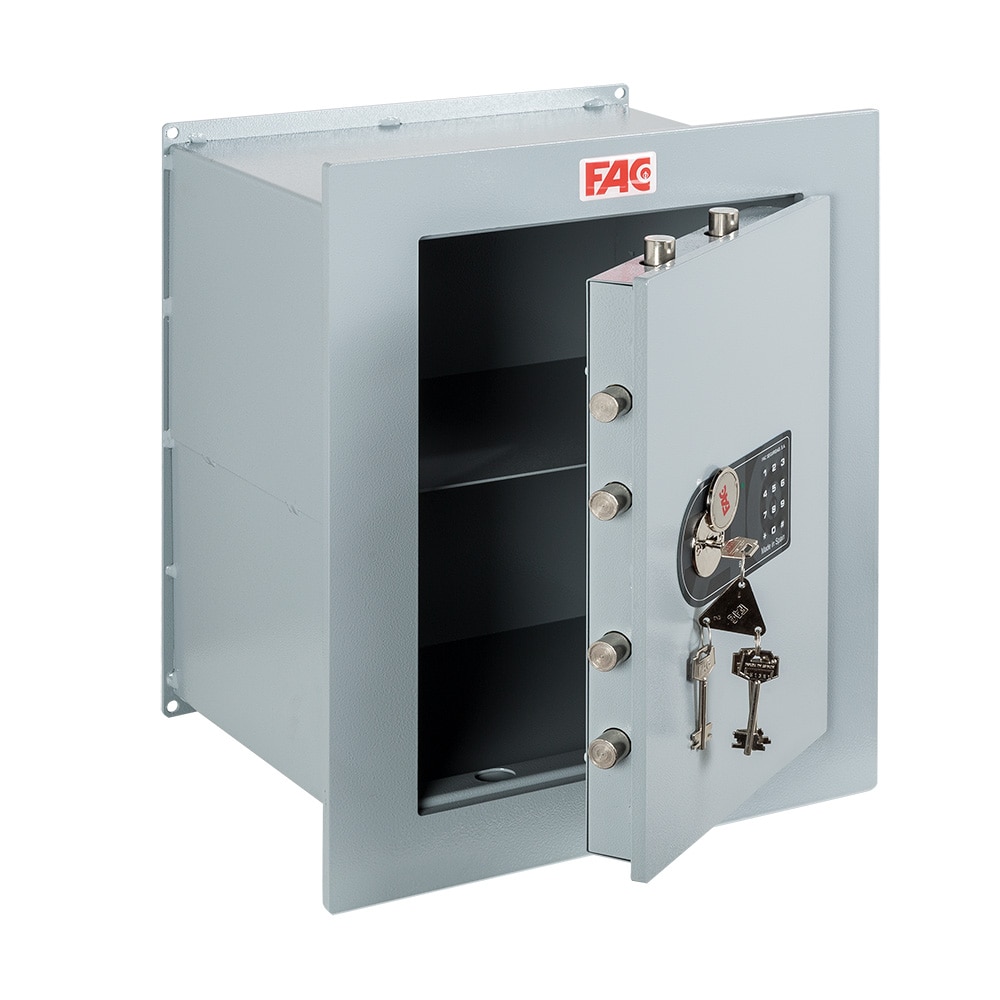 Caja Fuerte Electrónica de Empotrar a Pared 104-E Plus Metalizado-2